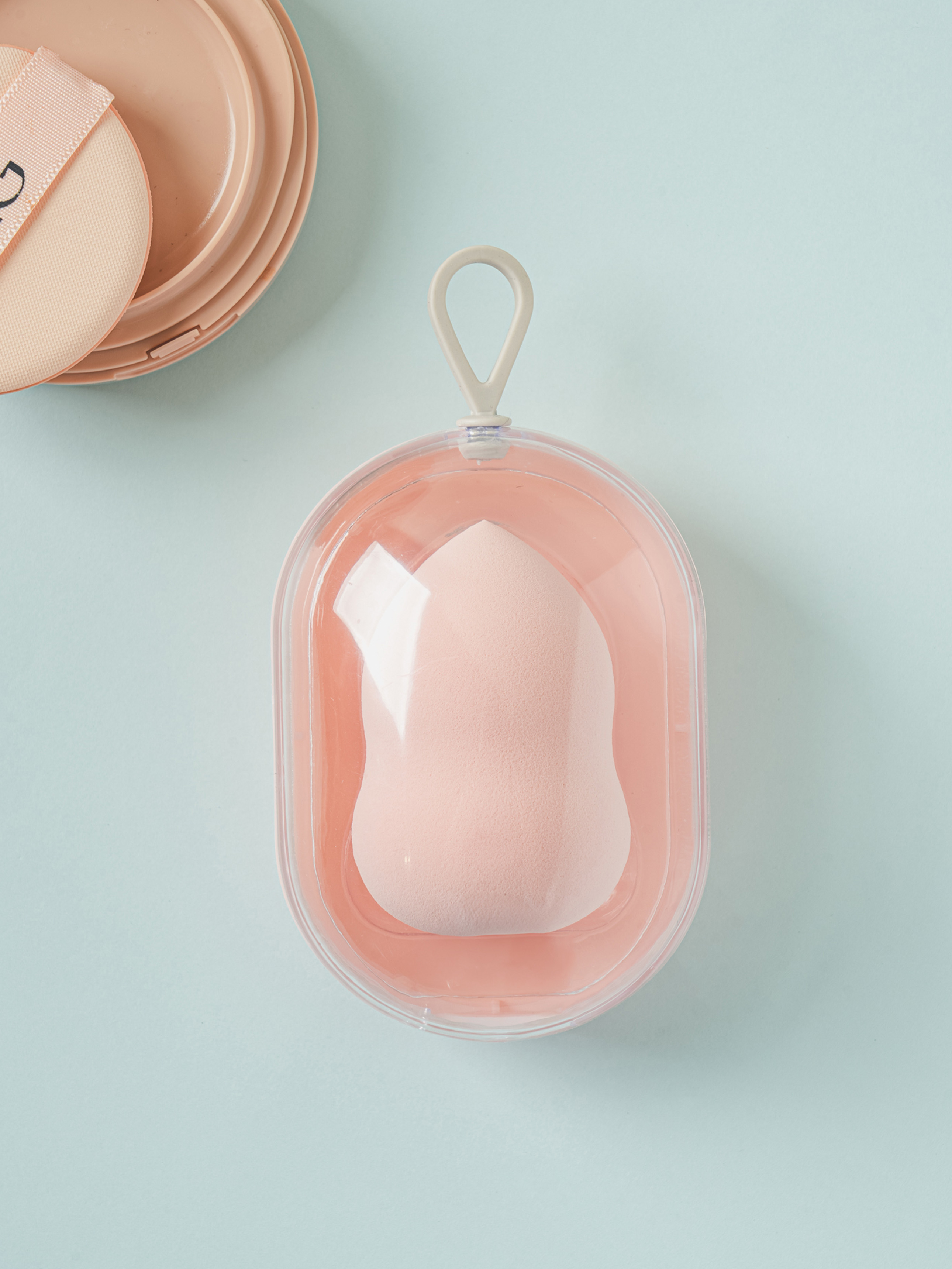Gourd puff & case set