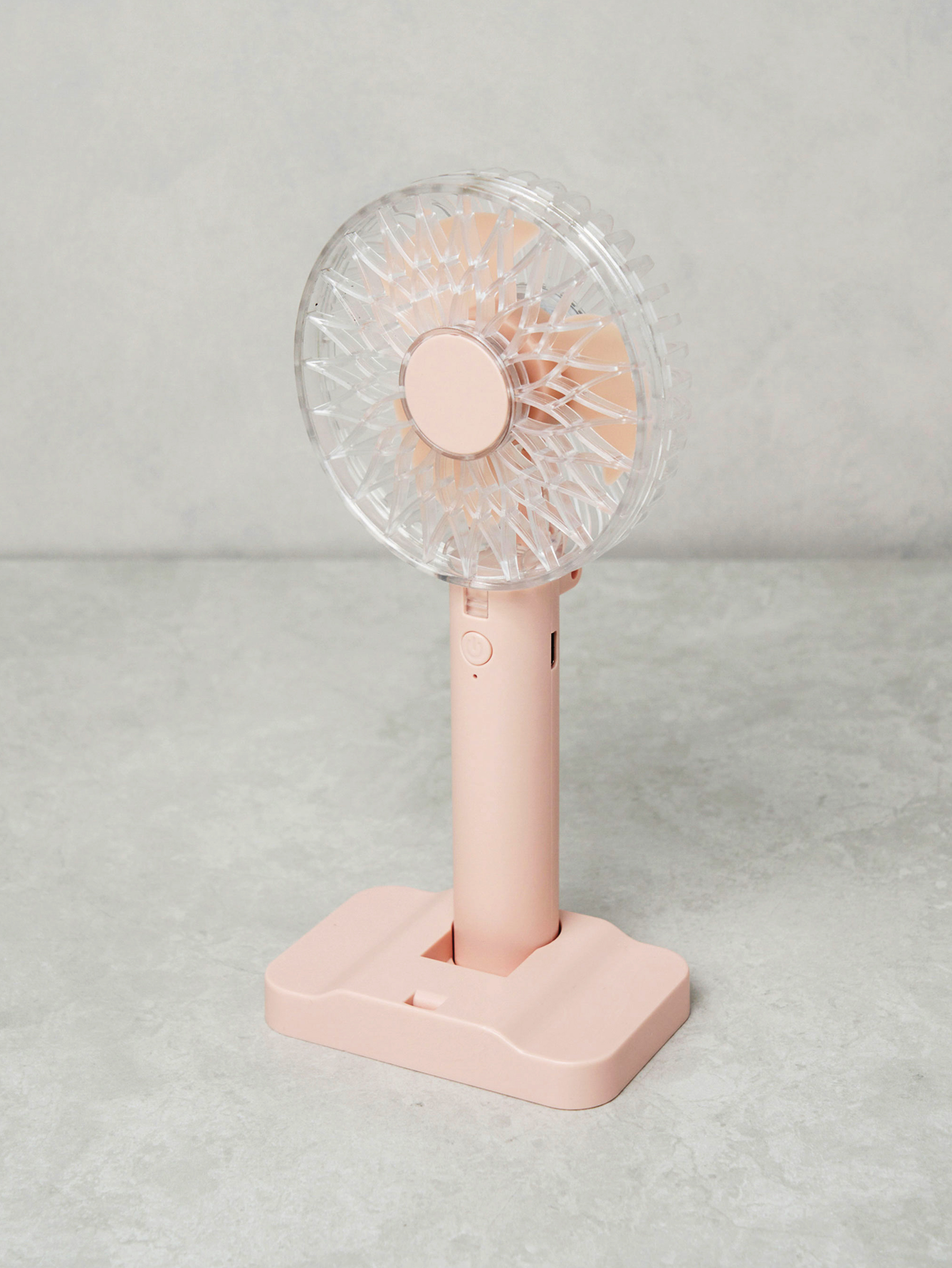 Foldable transparent grille fan - H25(B)