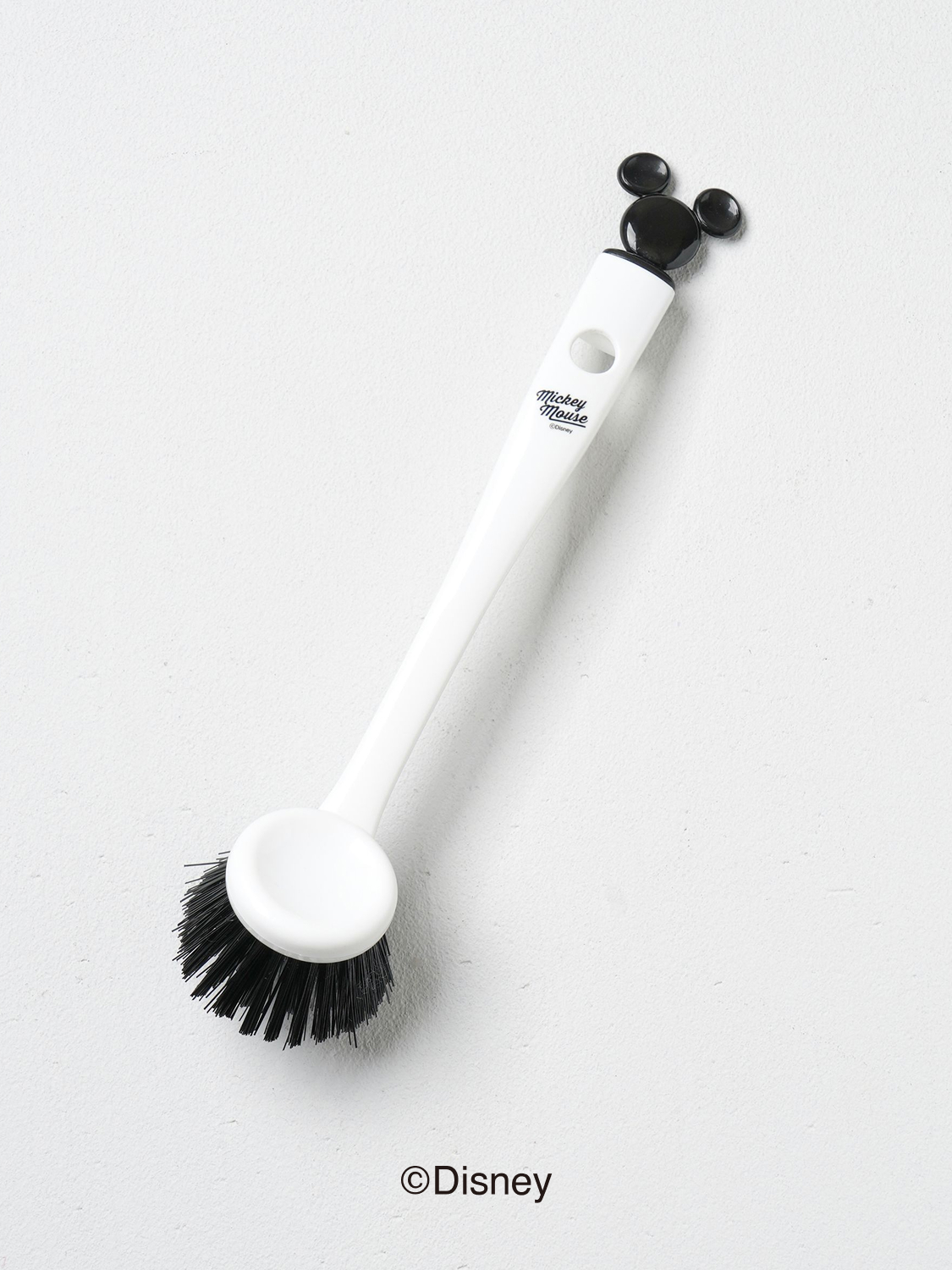 Disney Mickey Minnie Round Cleaning Brush White