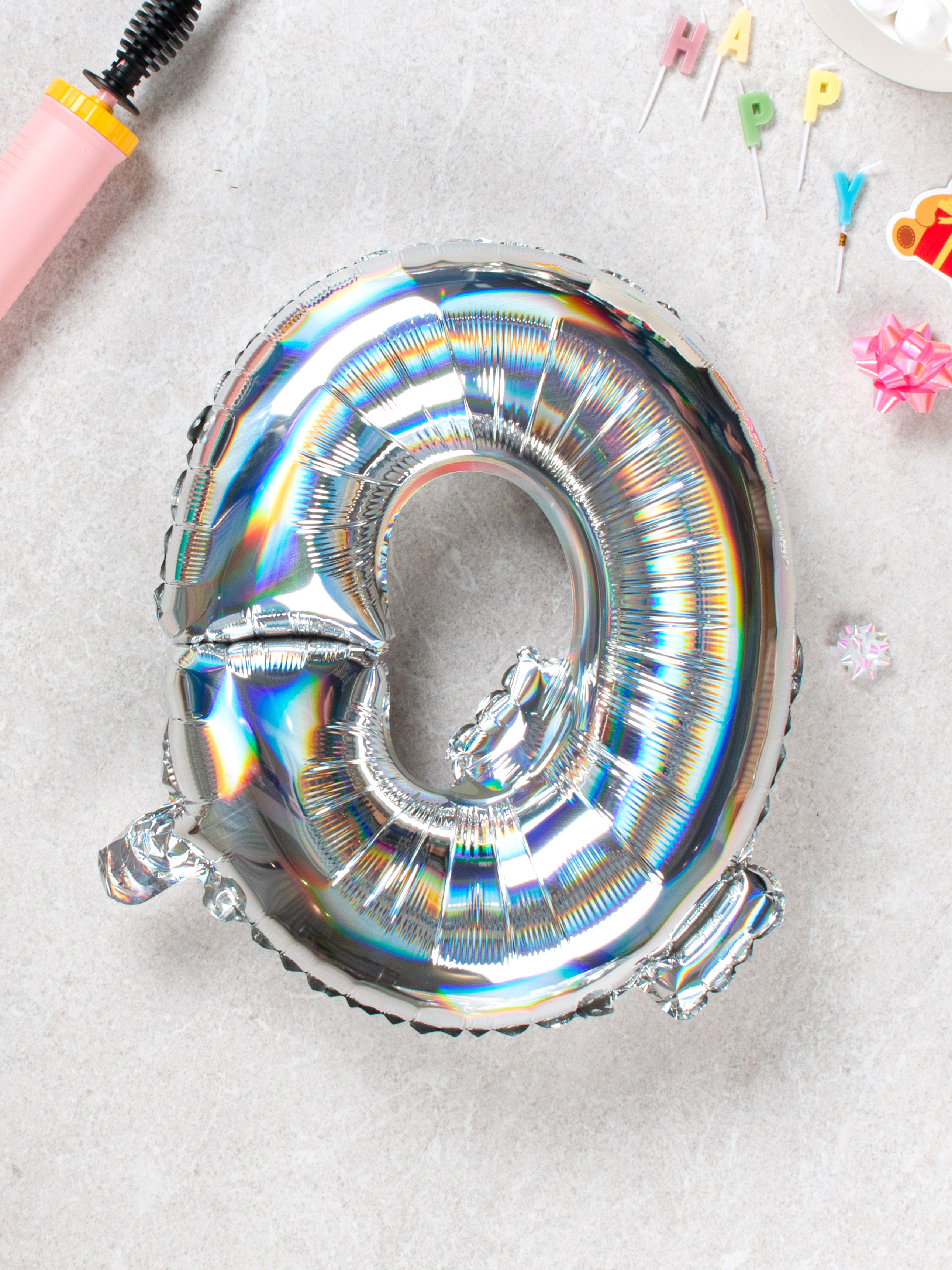 alphabet balloon Q