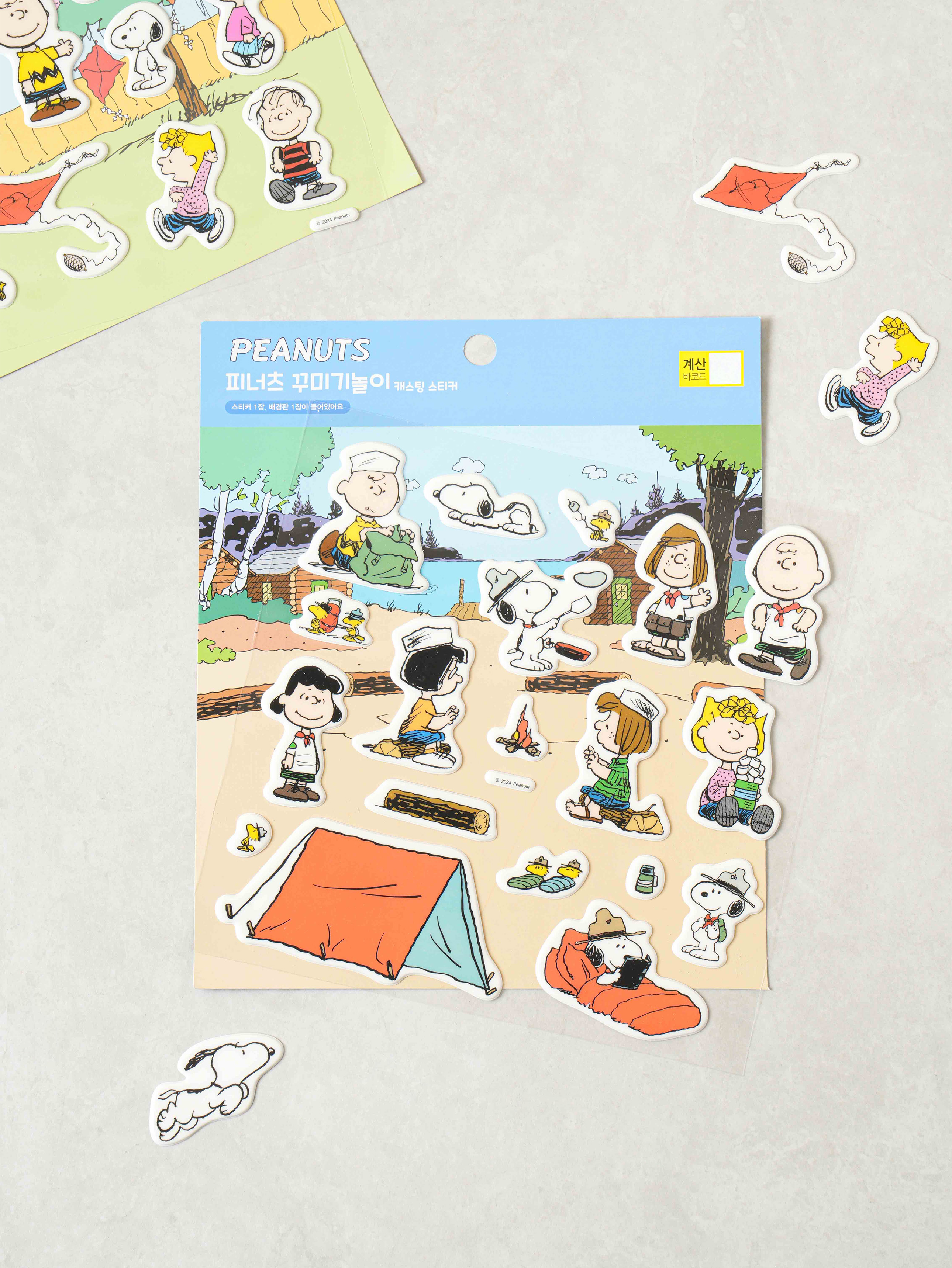 Peanuts Decorating Casting Stickers
