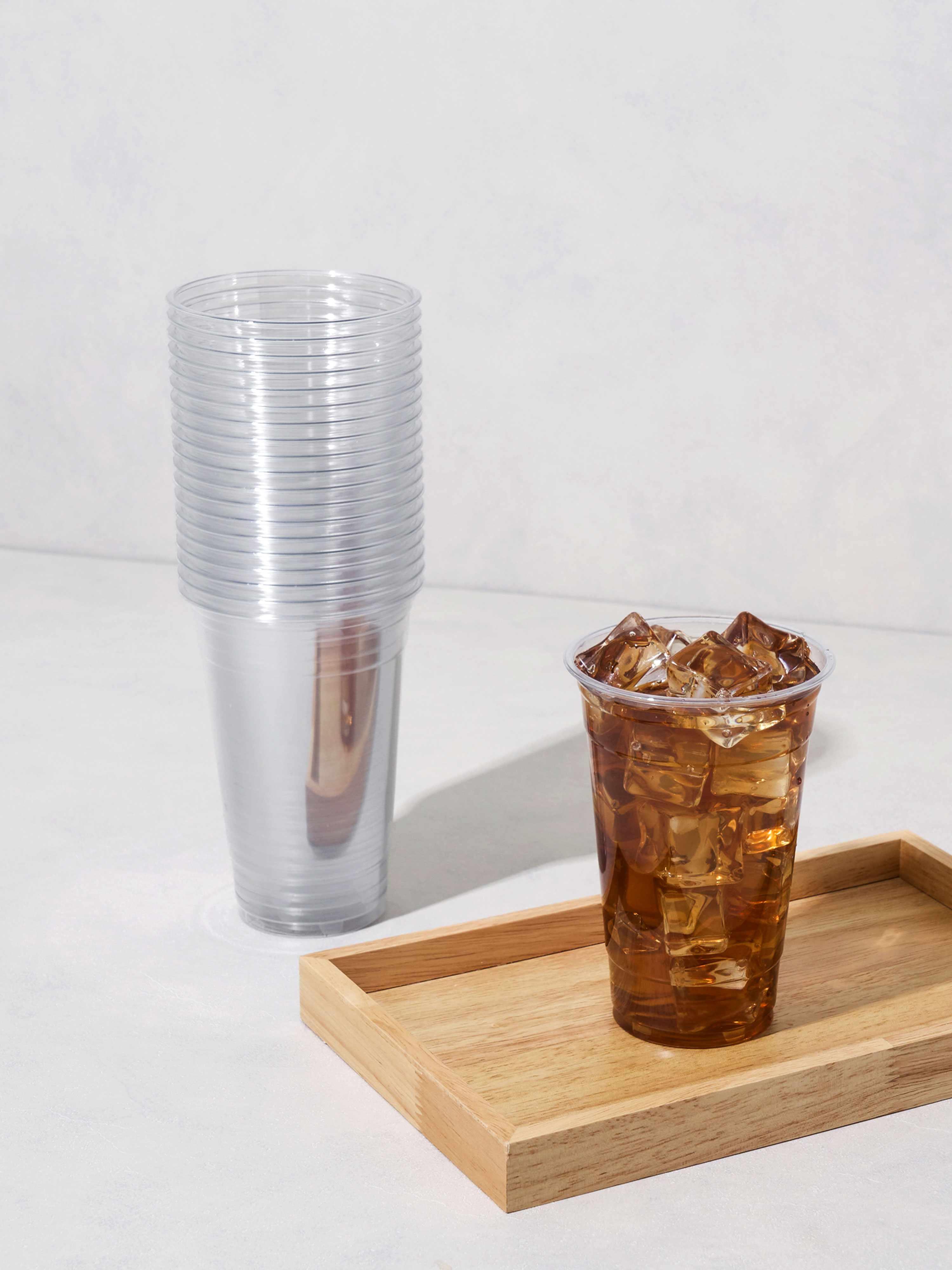 Takeout transparent cups 510 ml 20 pieces