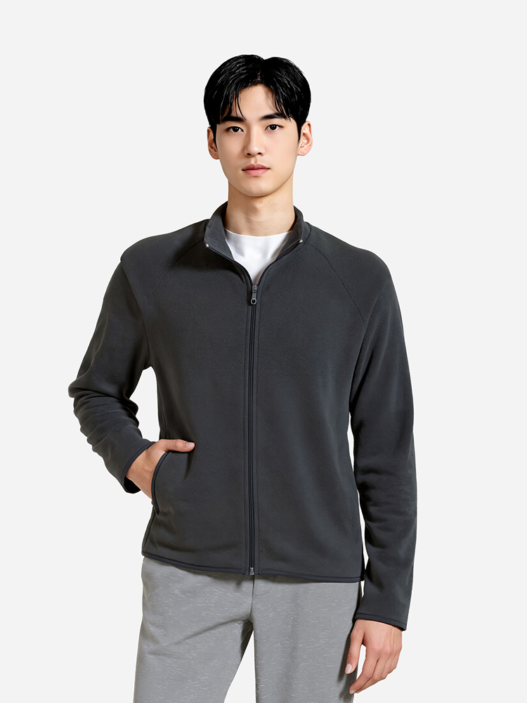 긴팔 플리스 자켓 M/XL 블랙