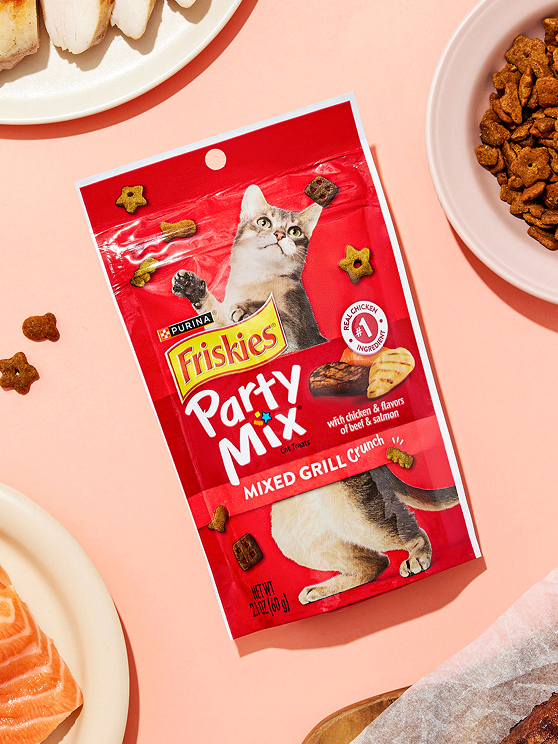 [Pet] Freesky Party Mix Mix Grill 60 g