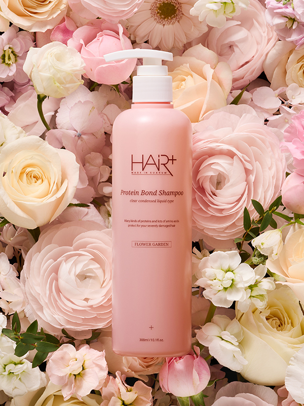 [Damaged Hair]Hair Plus Protein Bond Shampoo Flower Garden 300 ml