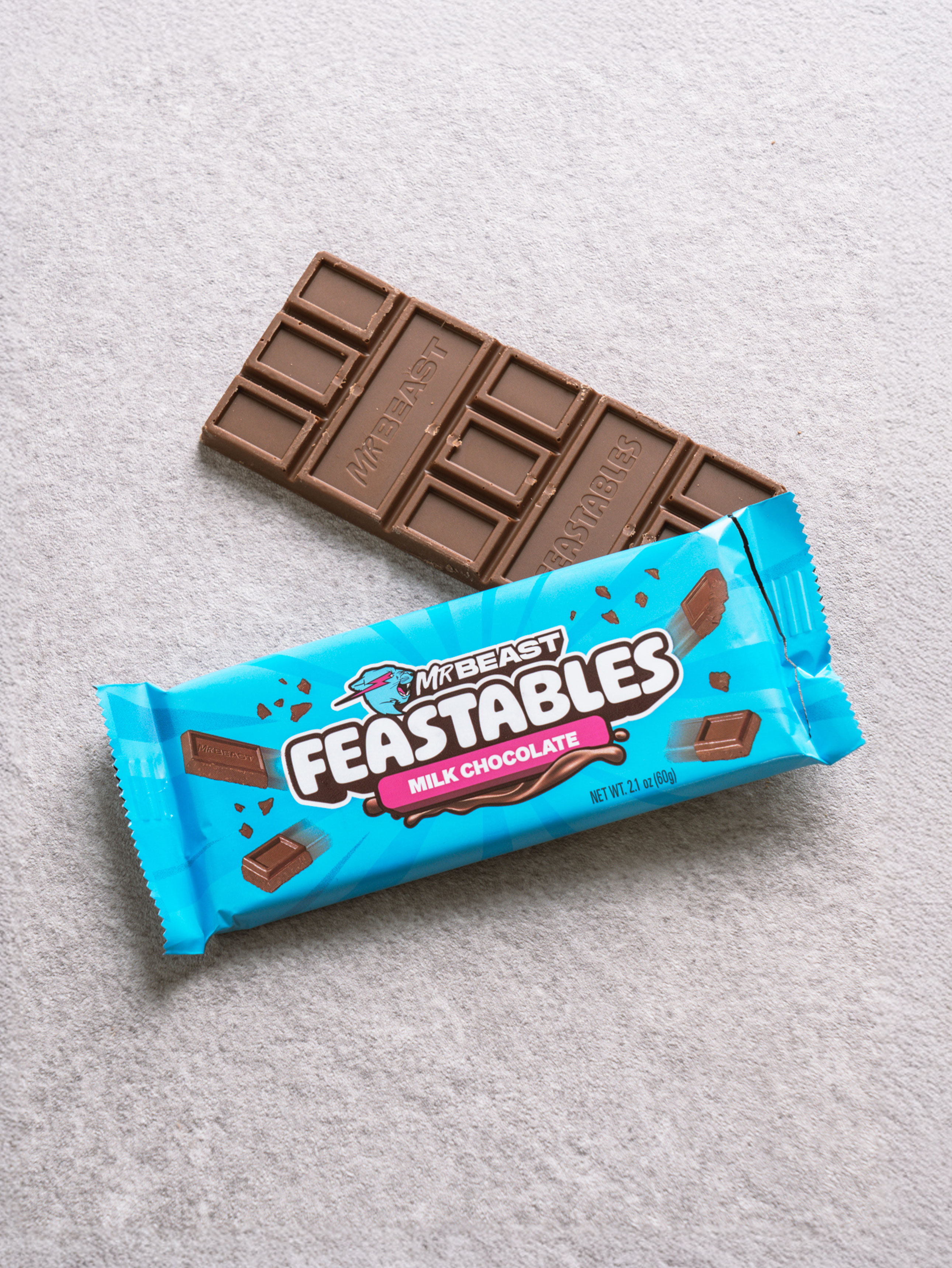 Peastable milk chocolate 60 g