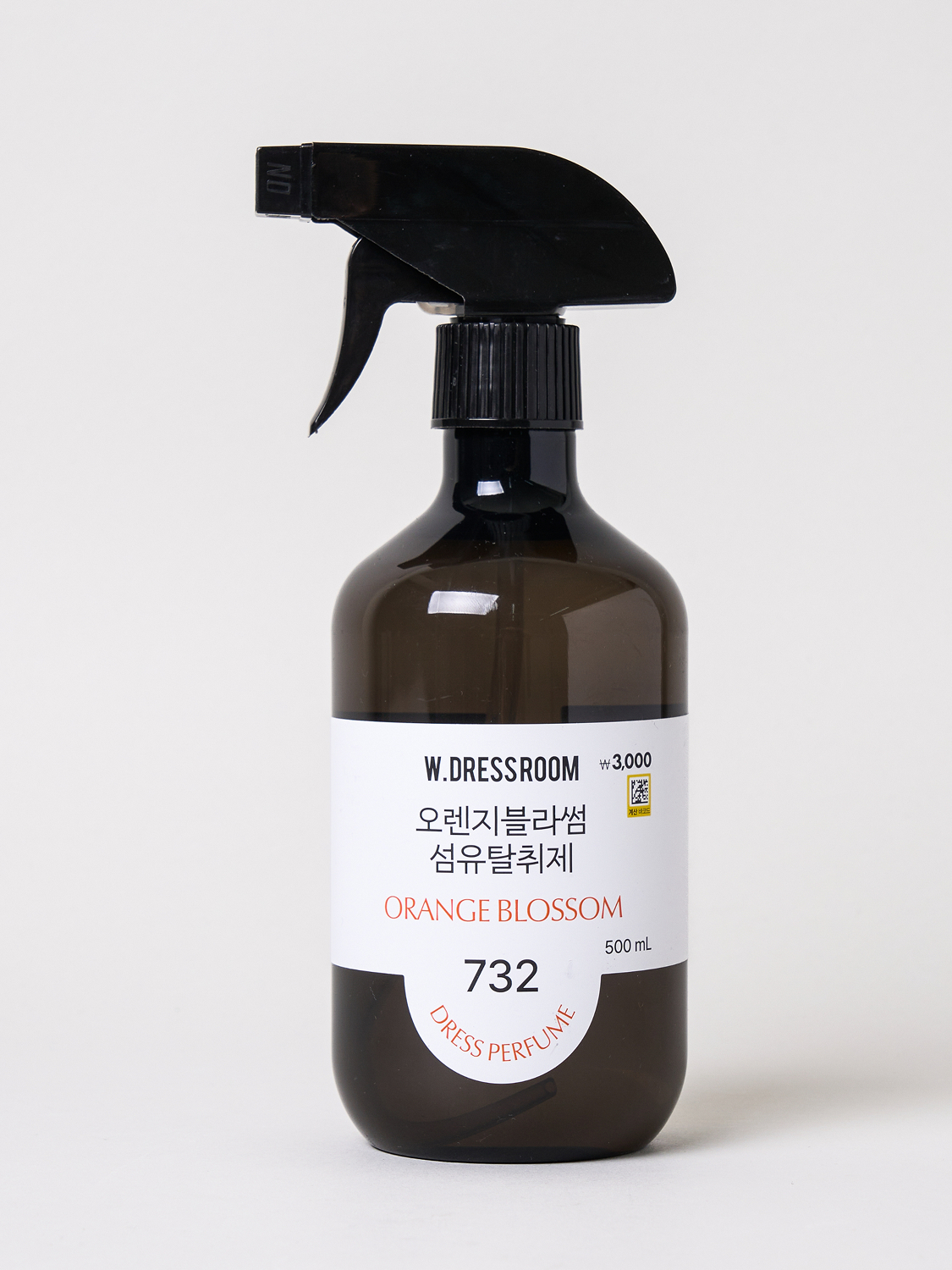 더블유드레스룸 섬유 탈취제 500 ml 오렌지 블라썸 향