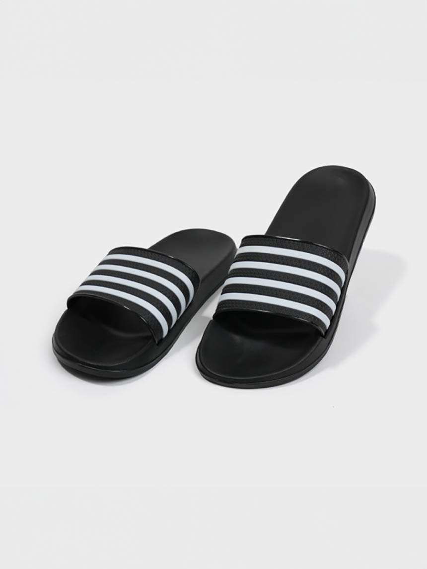 Simple diagonal slippers about 270 mm