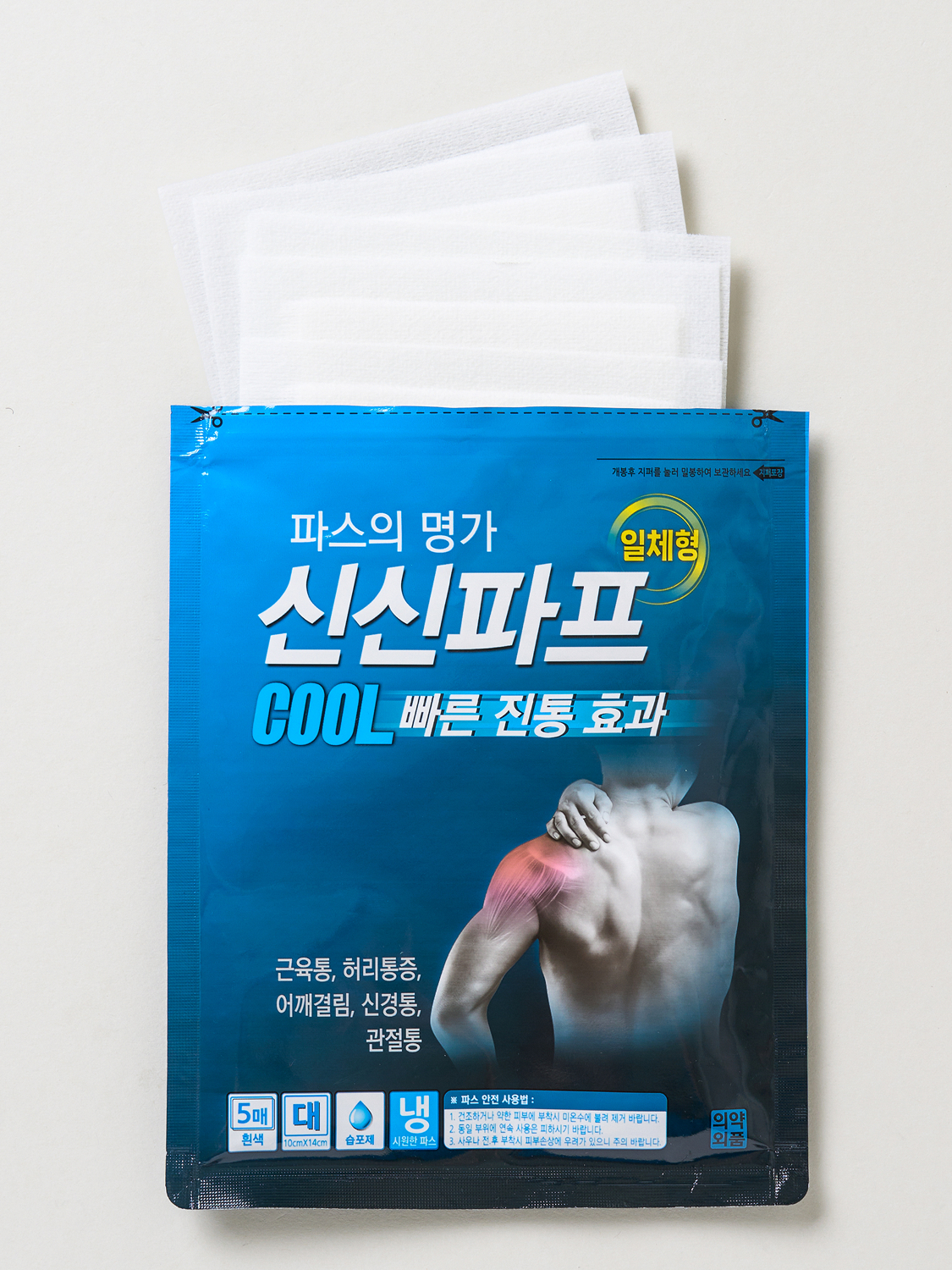 신신파프 쿨 타입 파스 5매입