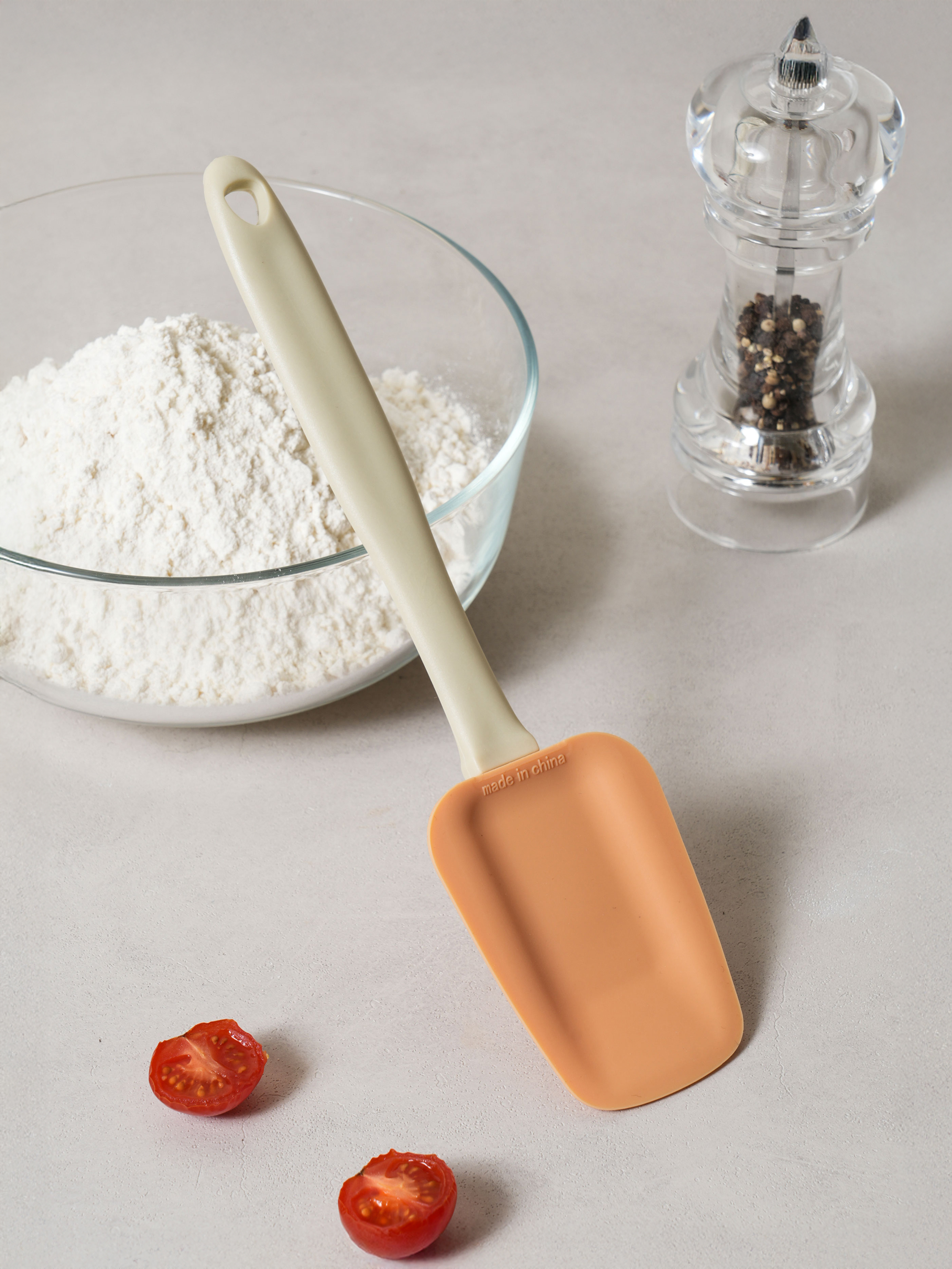 Silicone economical spatula 25.5 cm