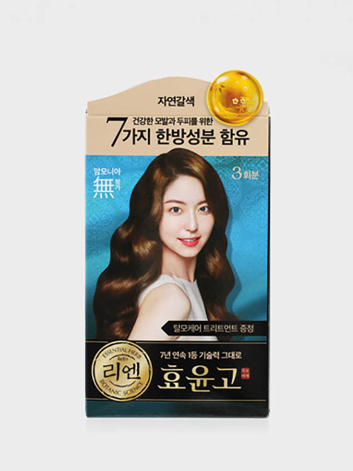 Lien Black Hair Secret Hyoyungo Cream Dye (Natural Brown)