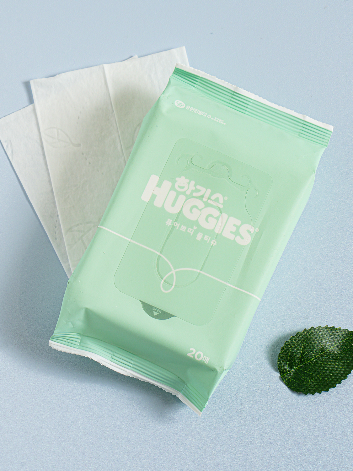 Huggies Pure Petit Portable Wet Tissues 20 sheets