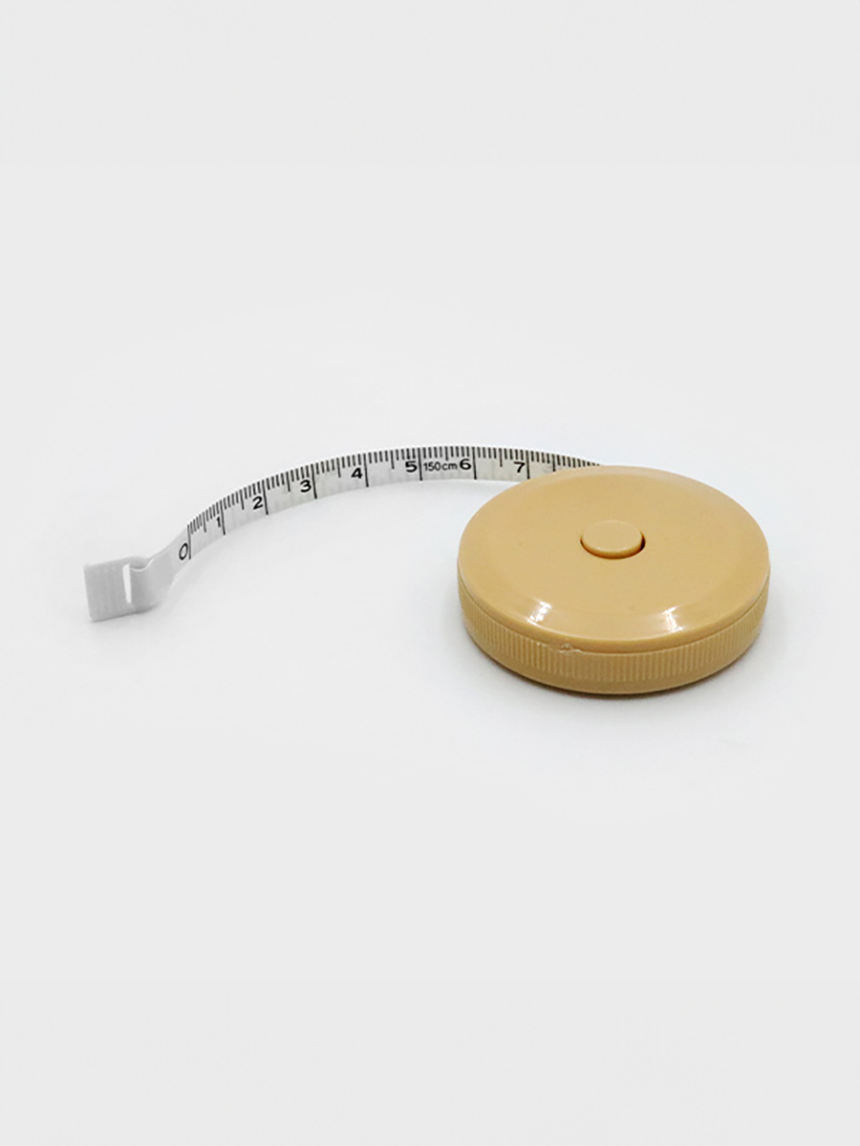 Basic circular craft tape measure