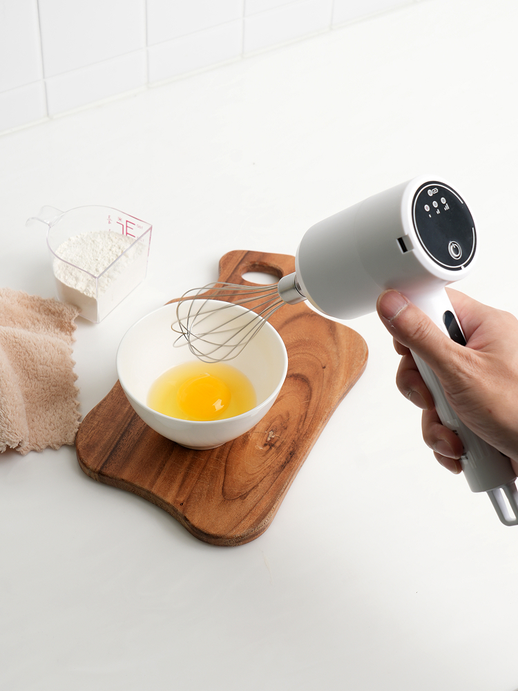One-touch cordless electric whisk
