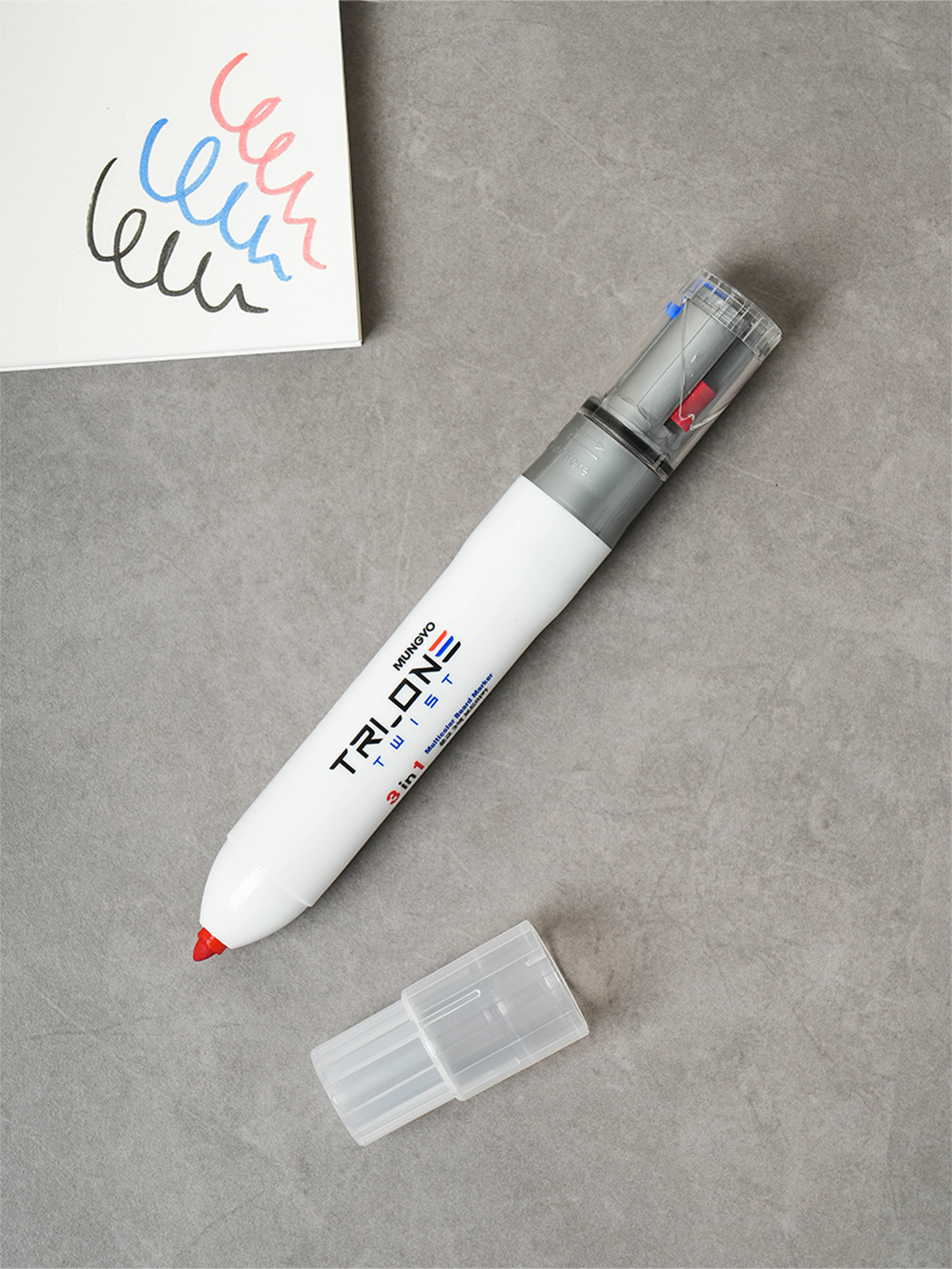 Mungyo 3-color board marker