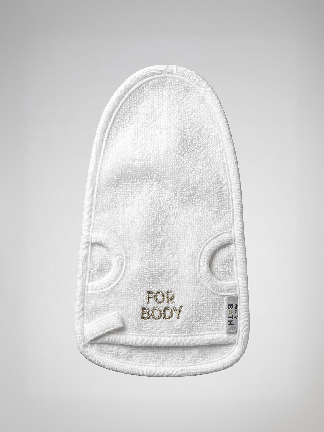 Wood Fiber Shower Glove (A)