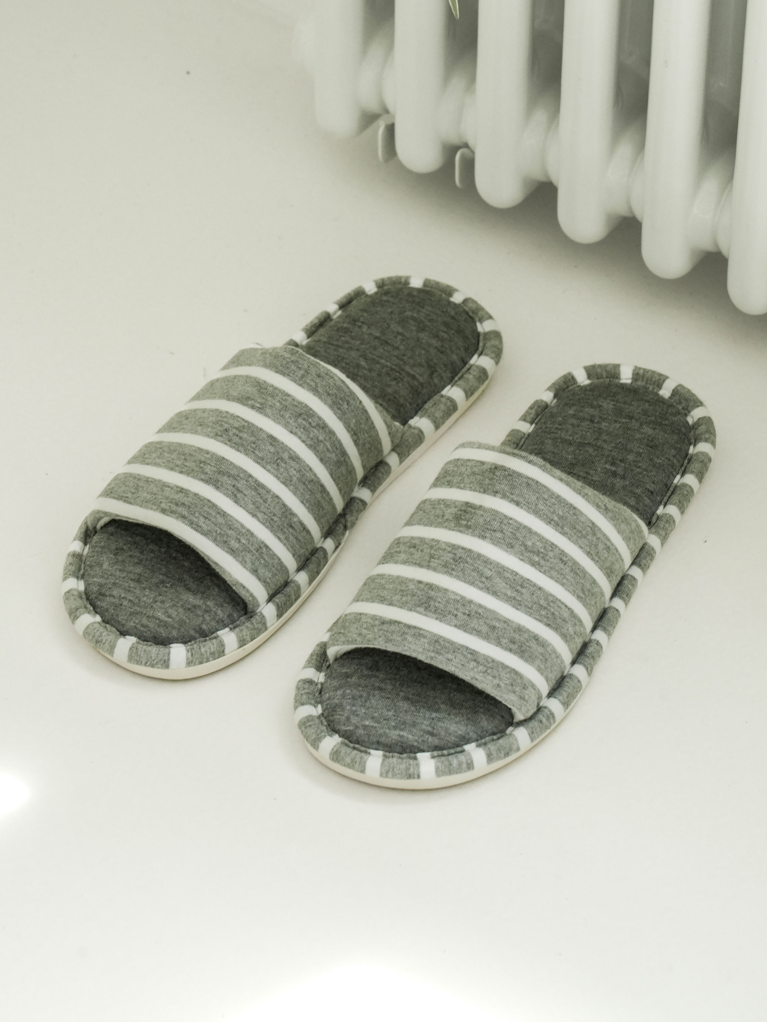 Striped slit living room shoes 230~250 mm