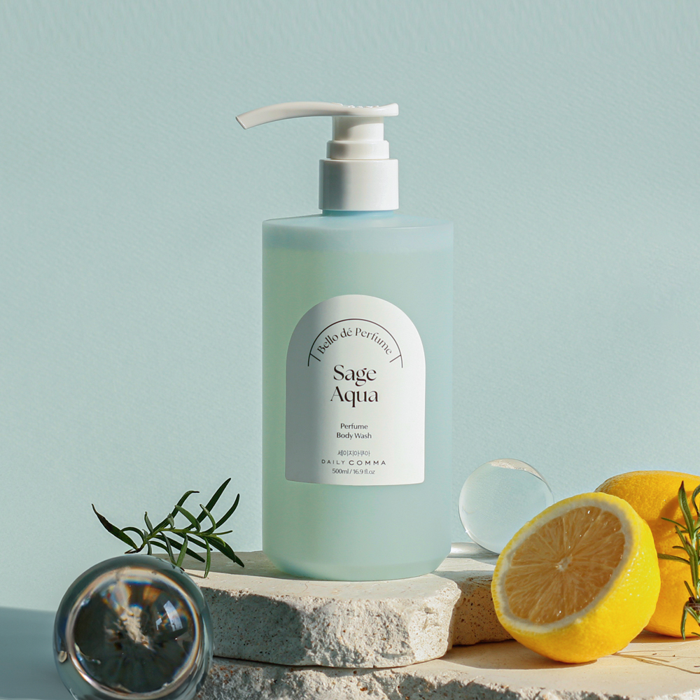 Daily Comma Velo de Parfum Body Wash (Sage Aqua) 500ml