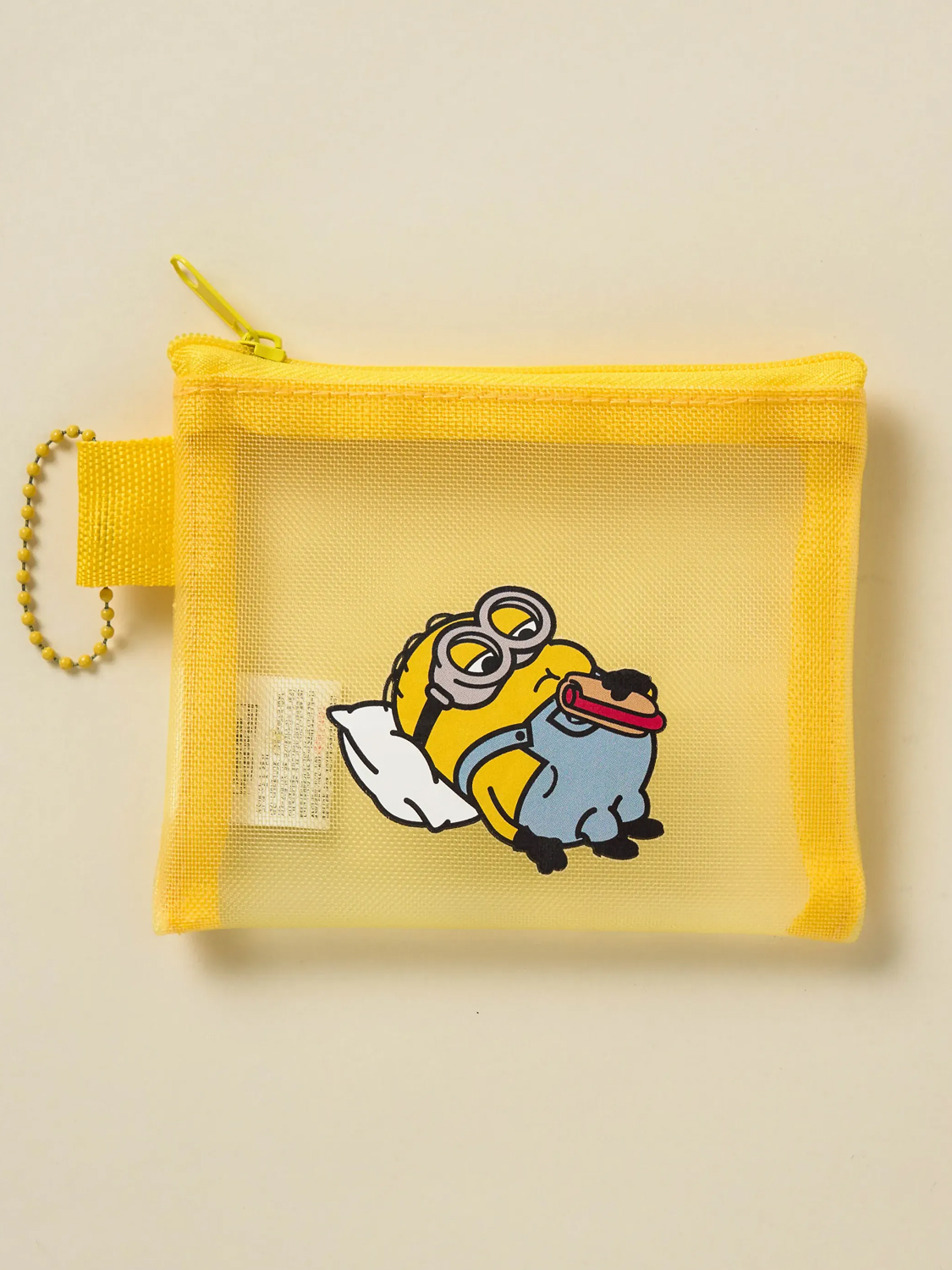 Minions mesh pouch small