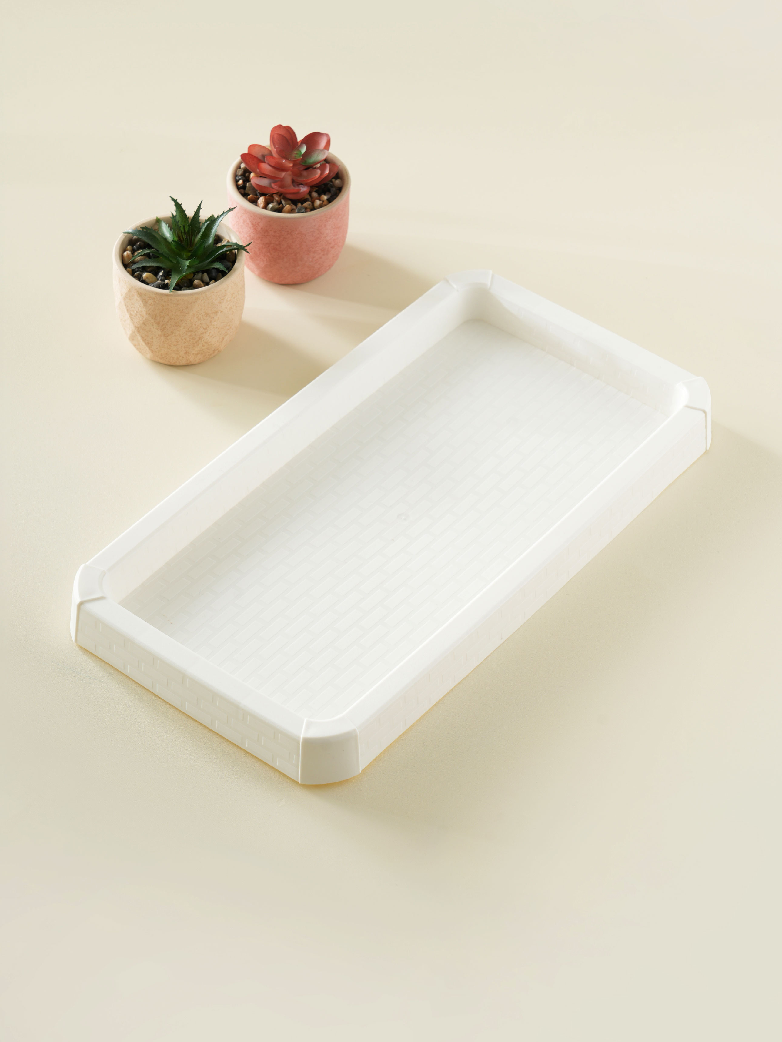 Rectangular plant stand 35