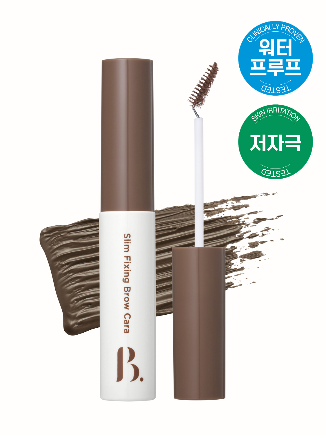 [02 Natural Brown] Bonsep Slim Fixing Brow Cara