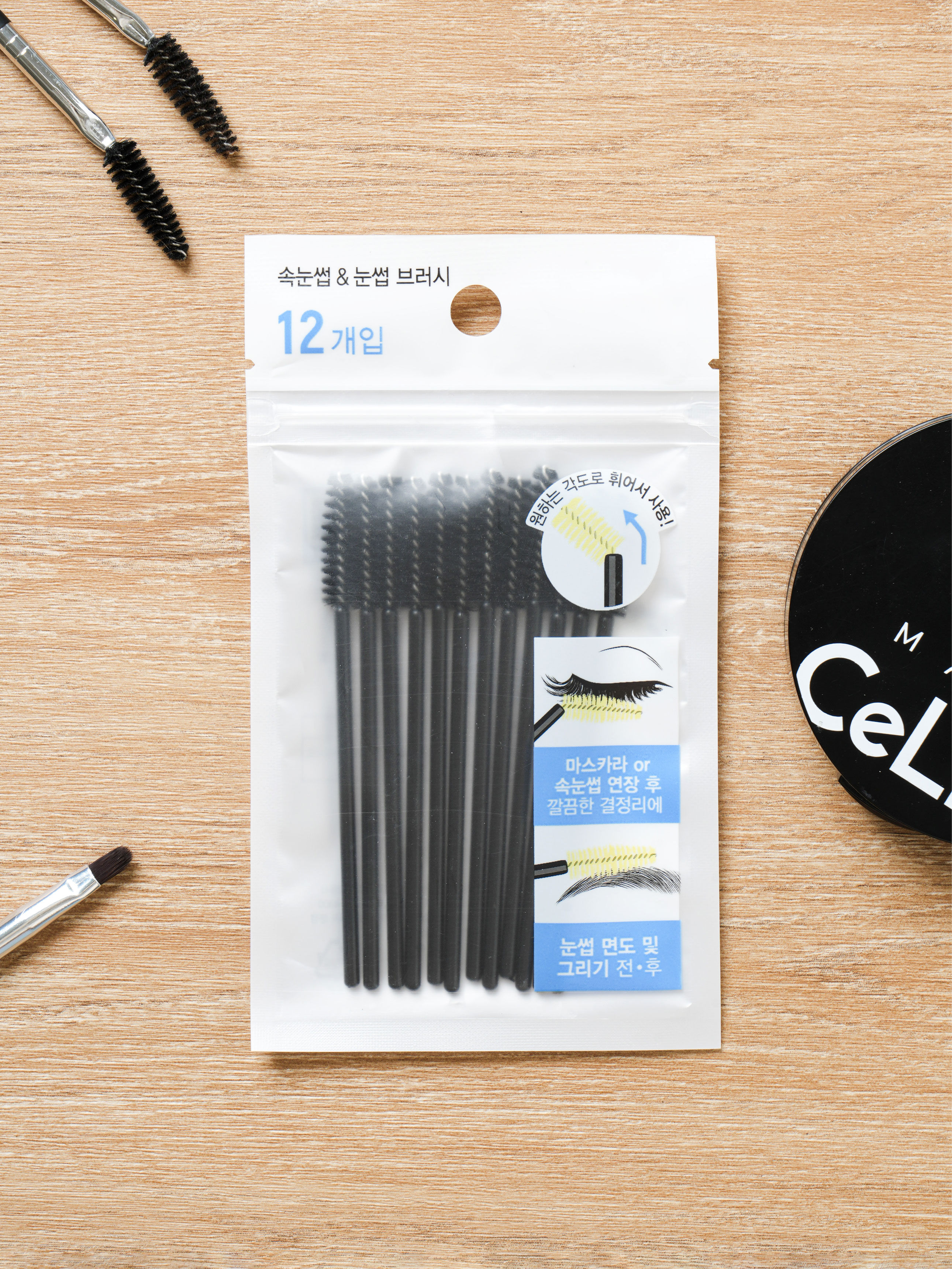 12 disposable screw brushes