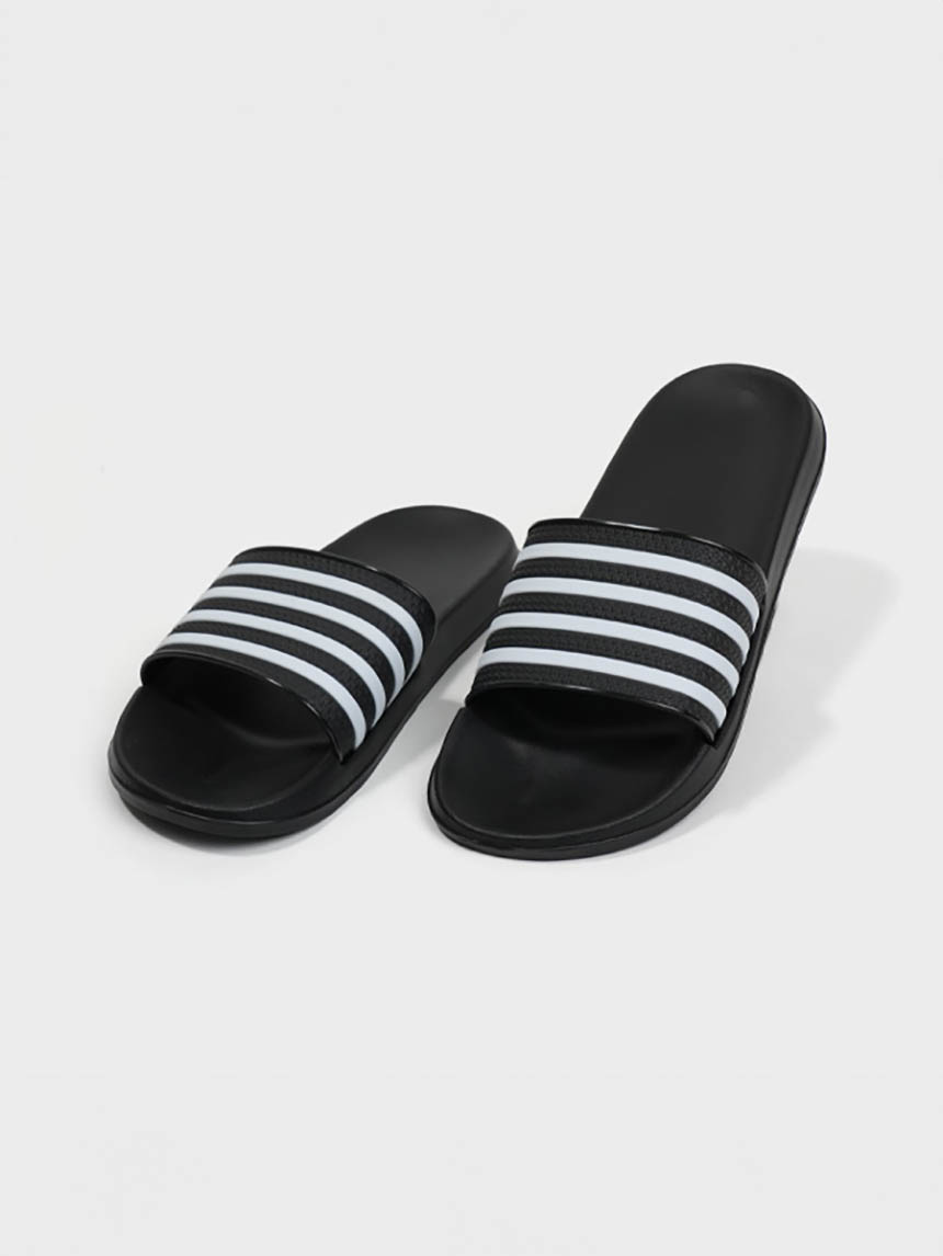 Simple diagonal slippers about 280 mm