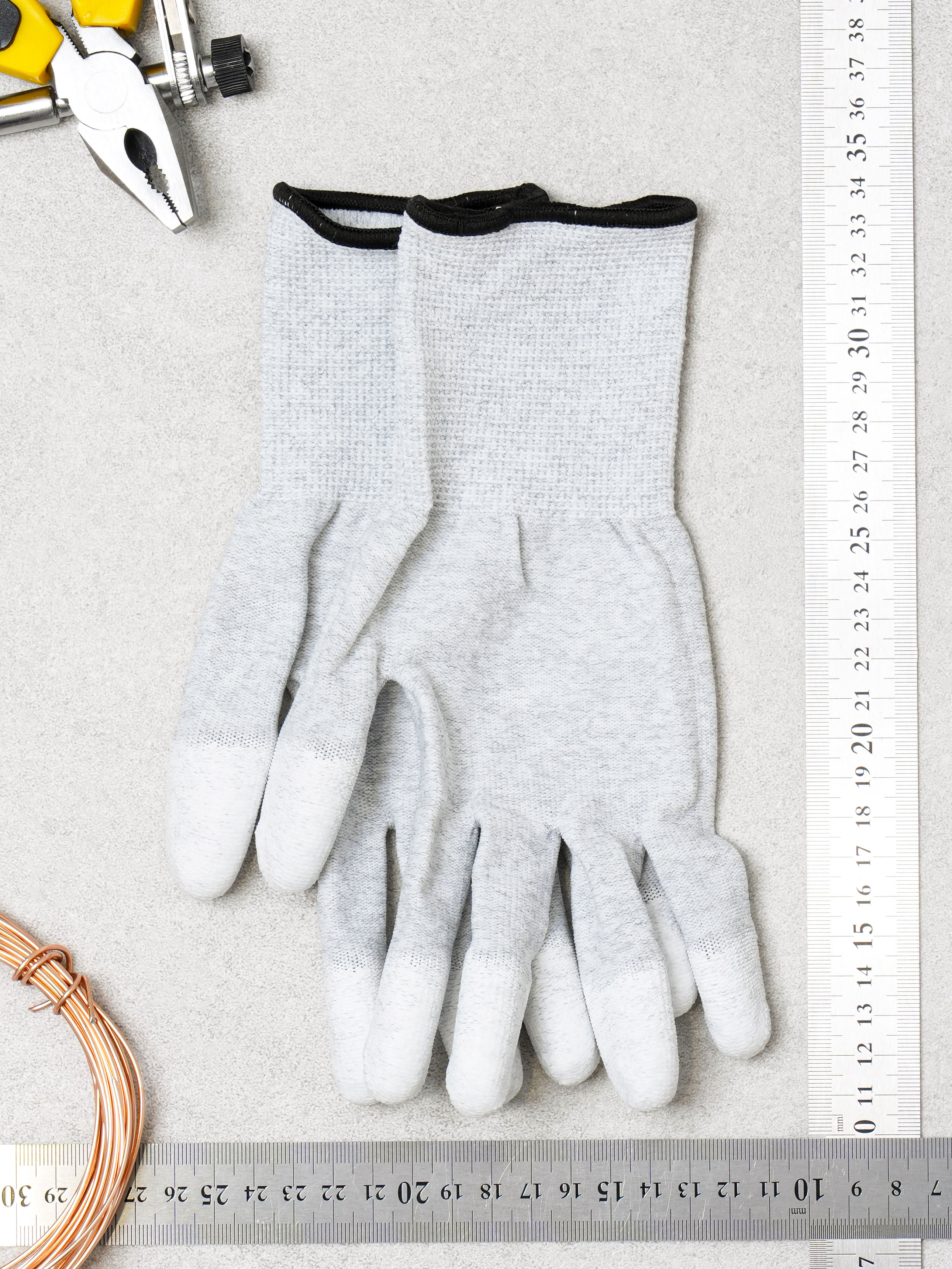 Finger Coated Gloves L