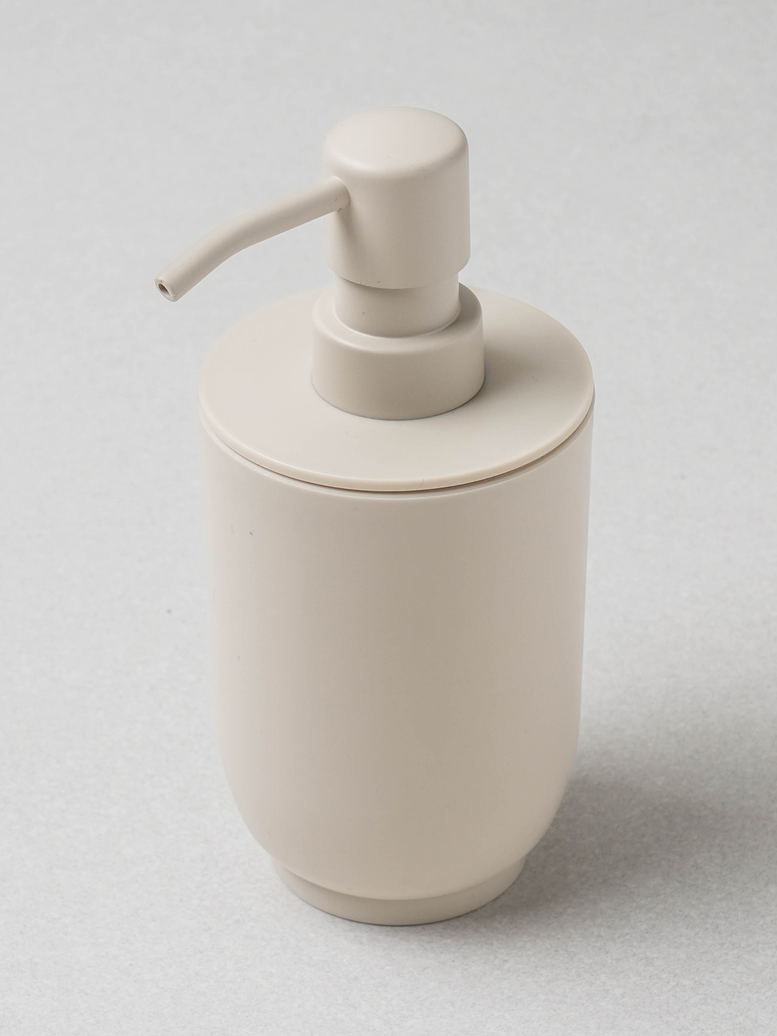 Beige simple line liquid refillable container 450 ml