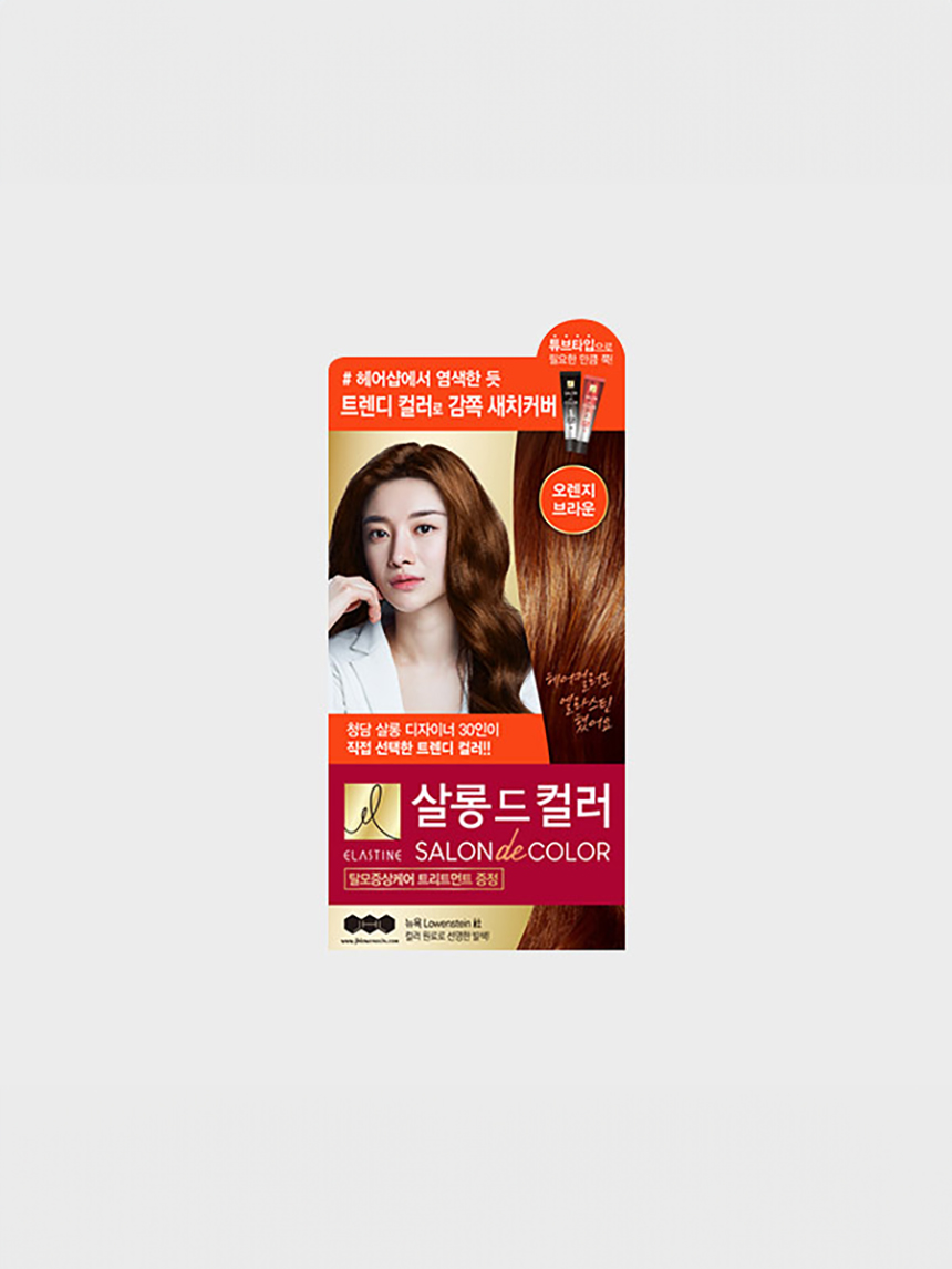 Elastine Salon de Color Hair Dye Orange Brown
