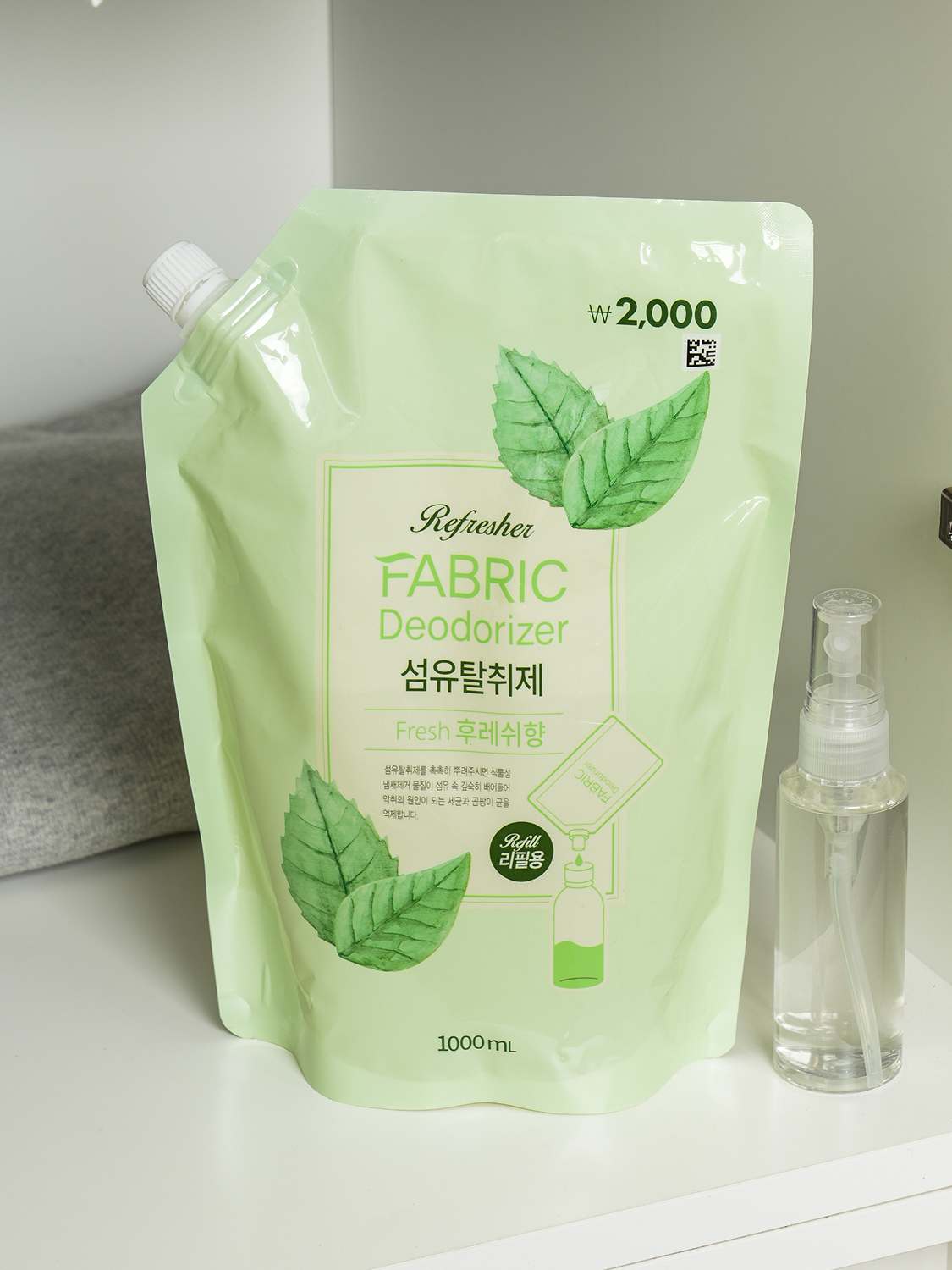 Refillable Fabric Deodorizer 1 L Fresh Scent