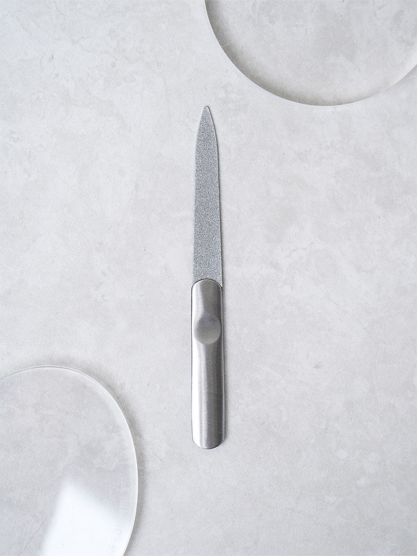 stainless steel nail care file