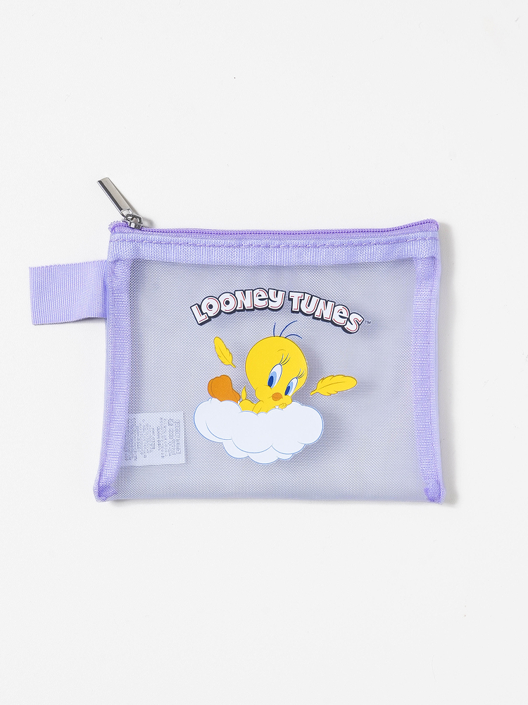 Looney Tunes Tweety Mini Mesh Flat Pouch
