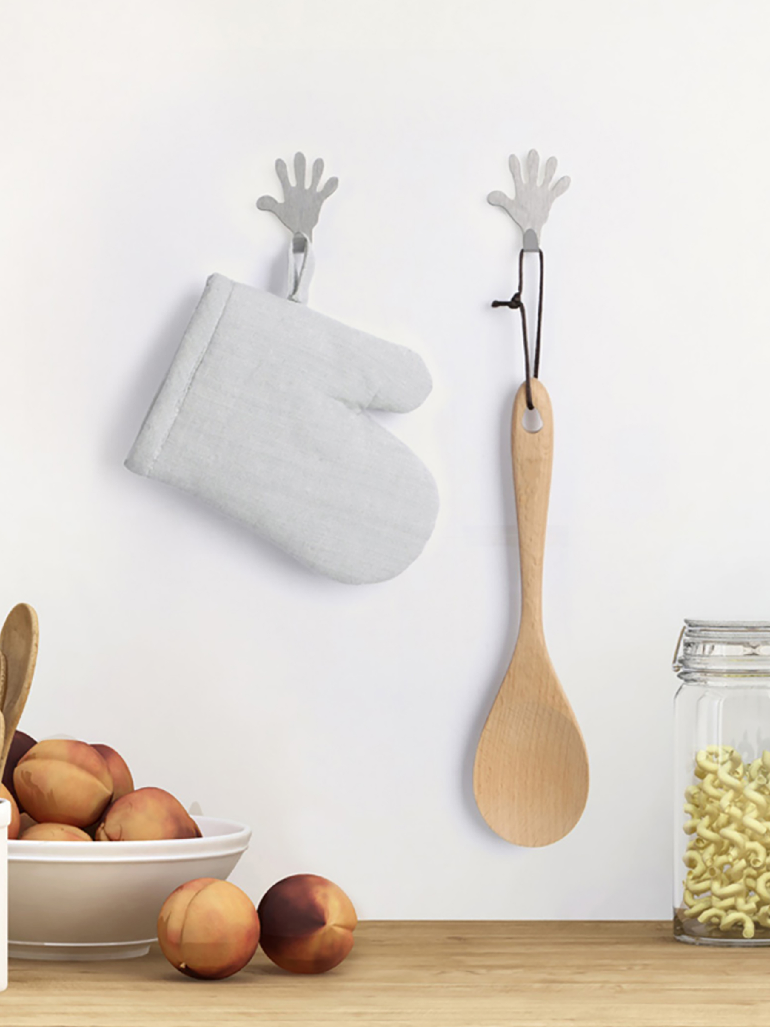 Stainless steel palm hook 2P