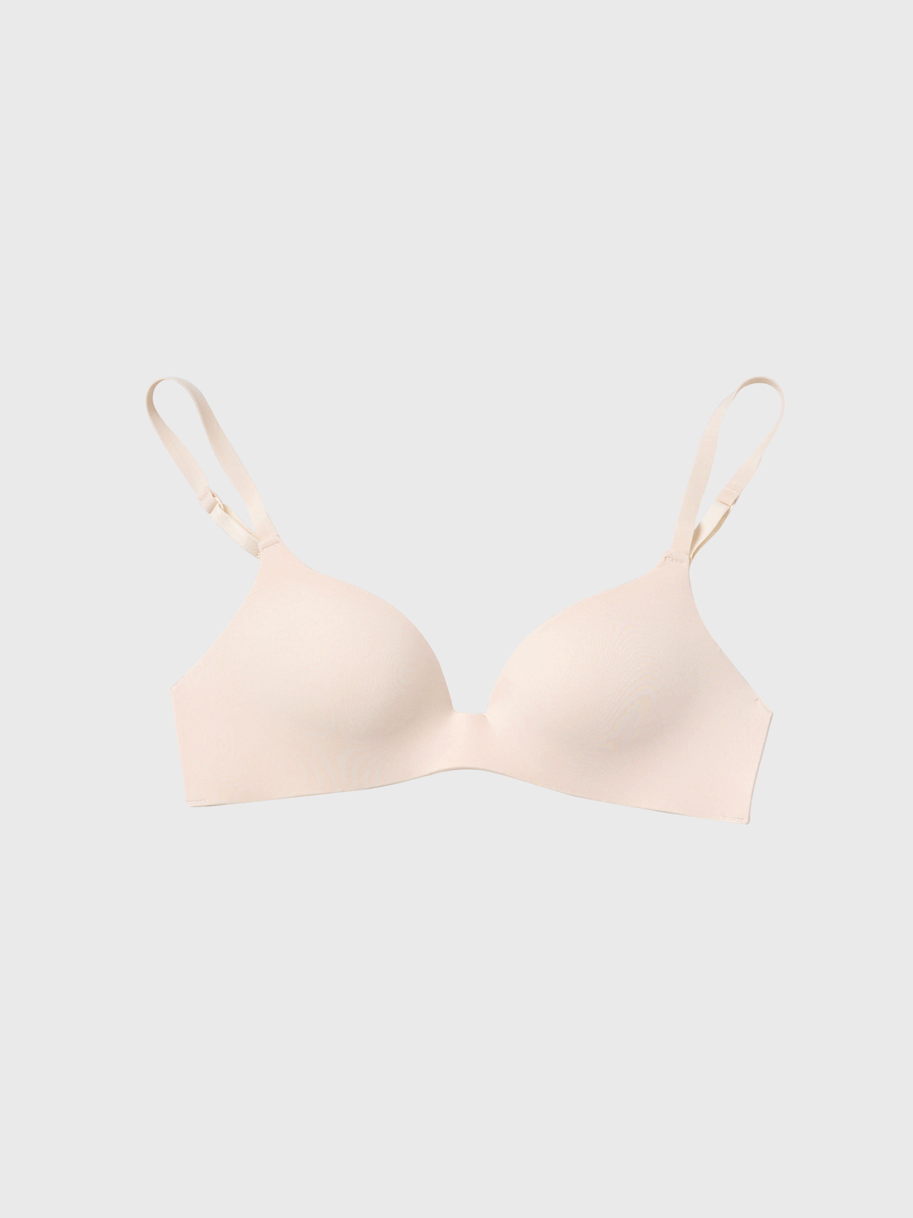 Women Wireless Hook Bra A/B/C/D Skin