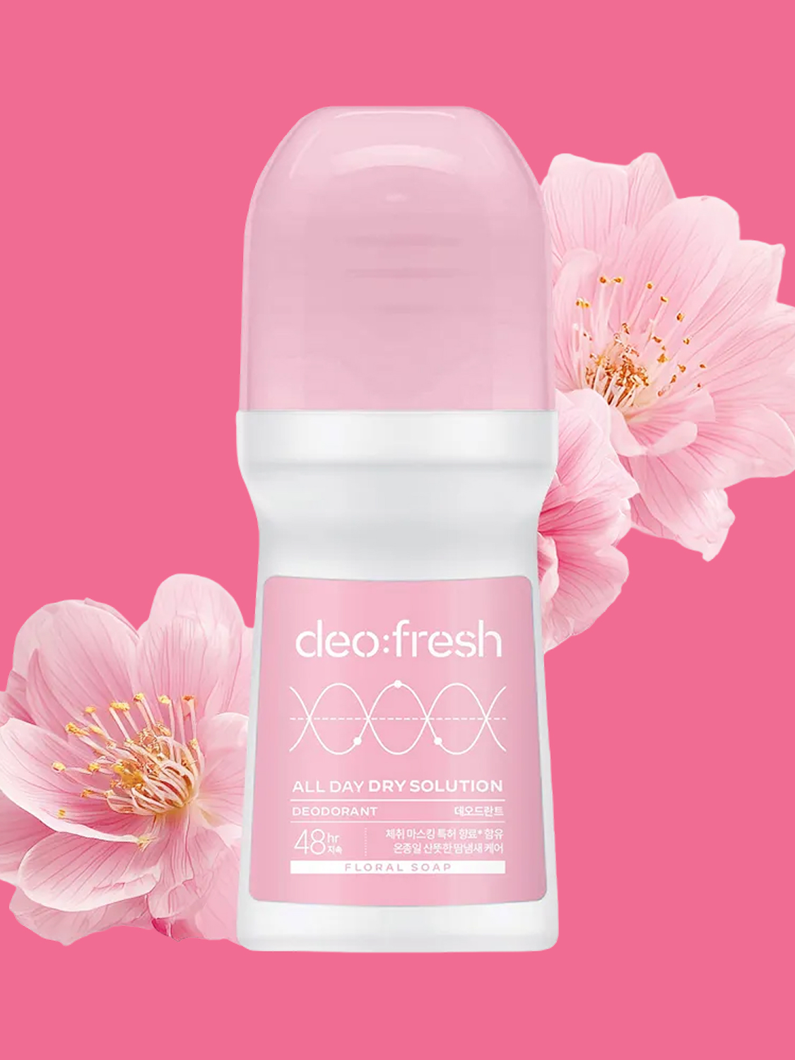 On the Body Deodorant Roll-on Floral Soap Fragrance 75 ml
