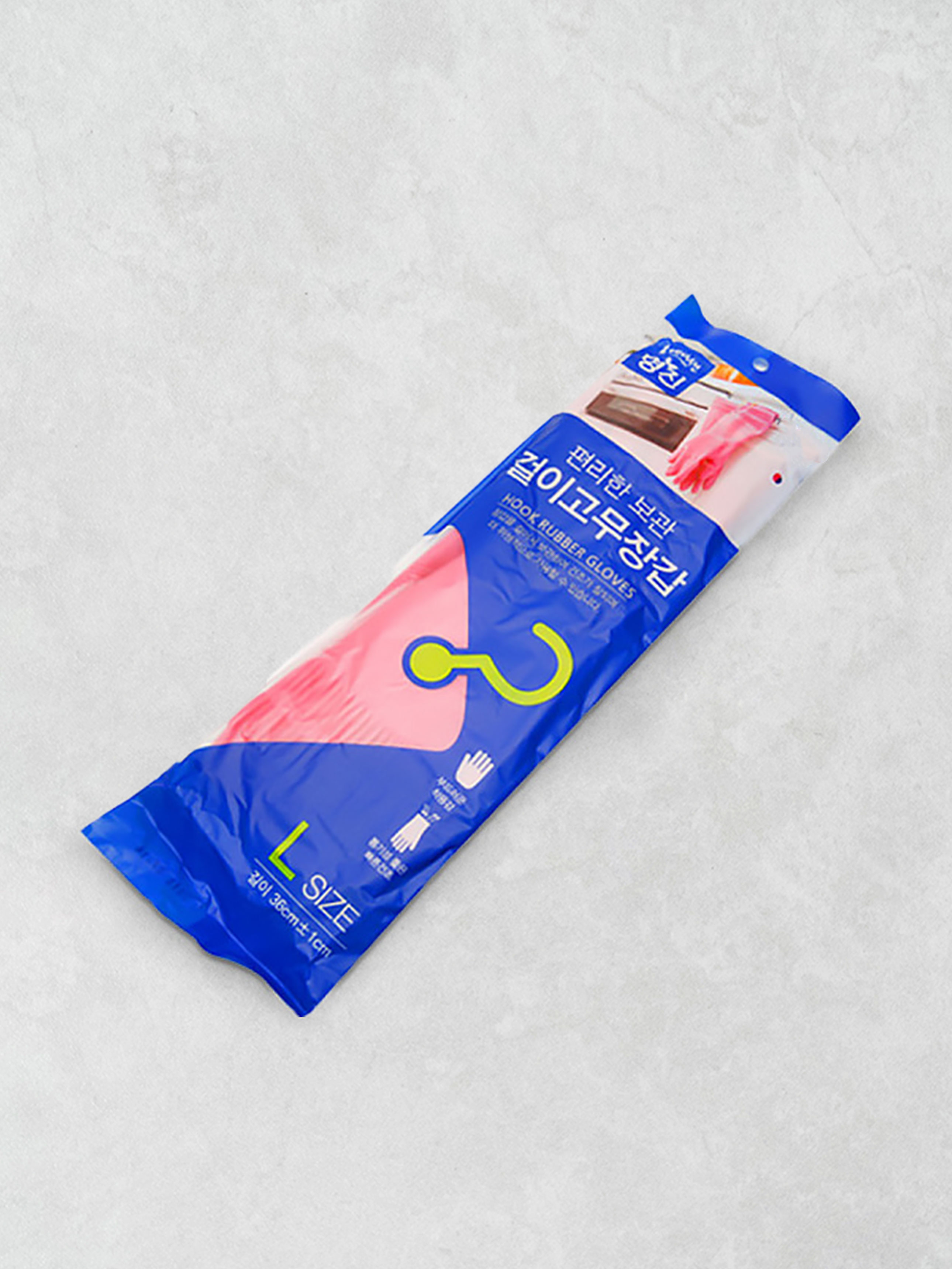 Rubber gloves with hook L