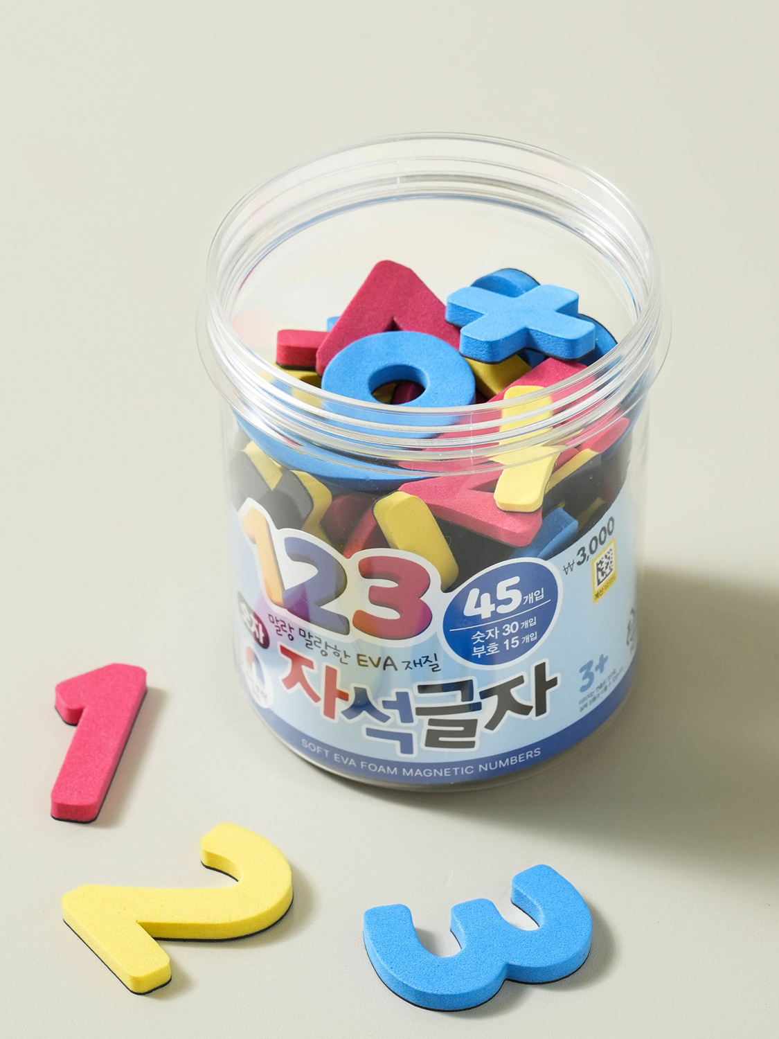 Soft magnetic numbers game