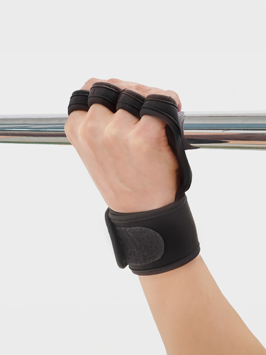 2 4-piece gym gloves
