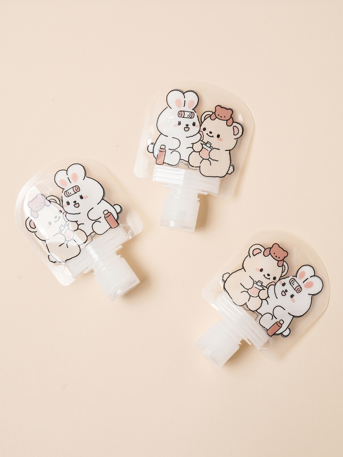 캐릭터 스파우트 파우치 세트 30 ml 3개입