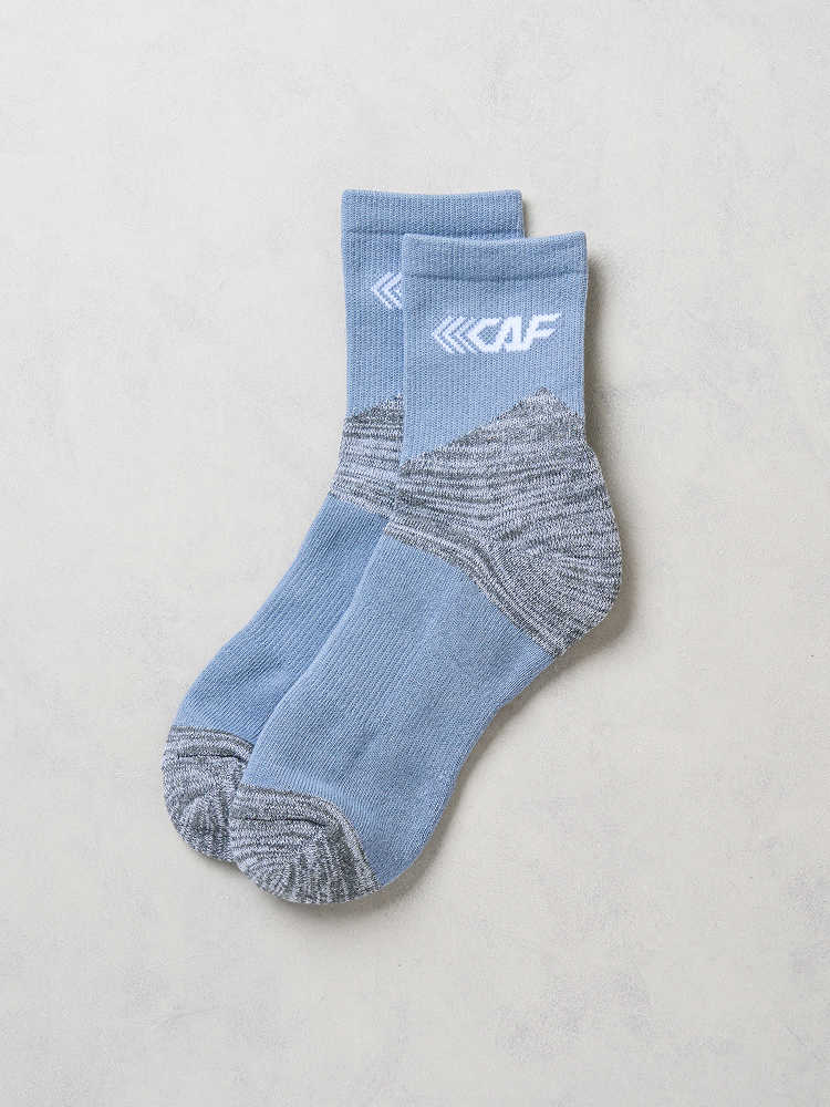 Lecalf Women's Pile Climbing Medium Neck Socks Blue