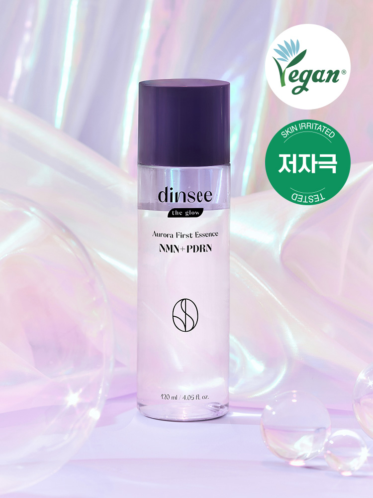 Dinsi The Glow Aurora NMN PDRN Radiance First Essence 120 ml
