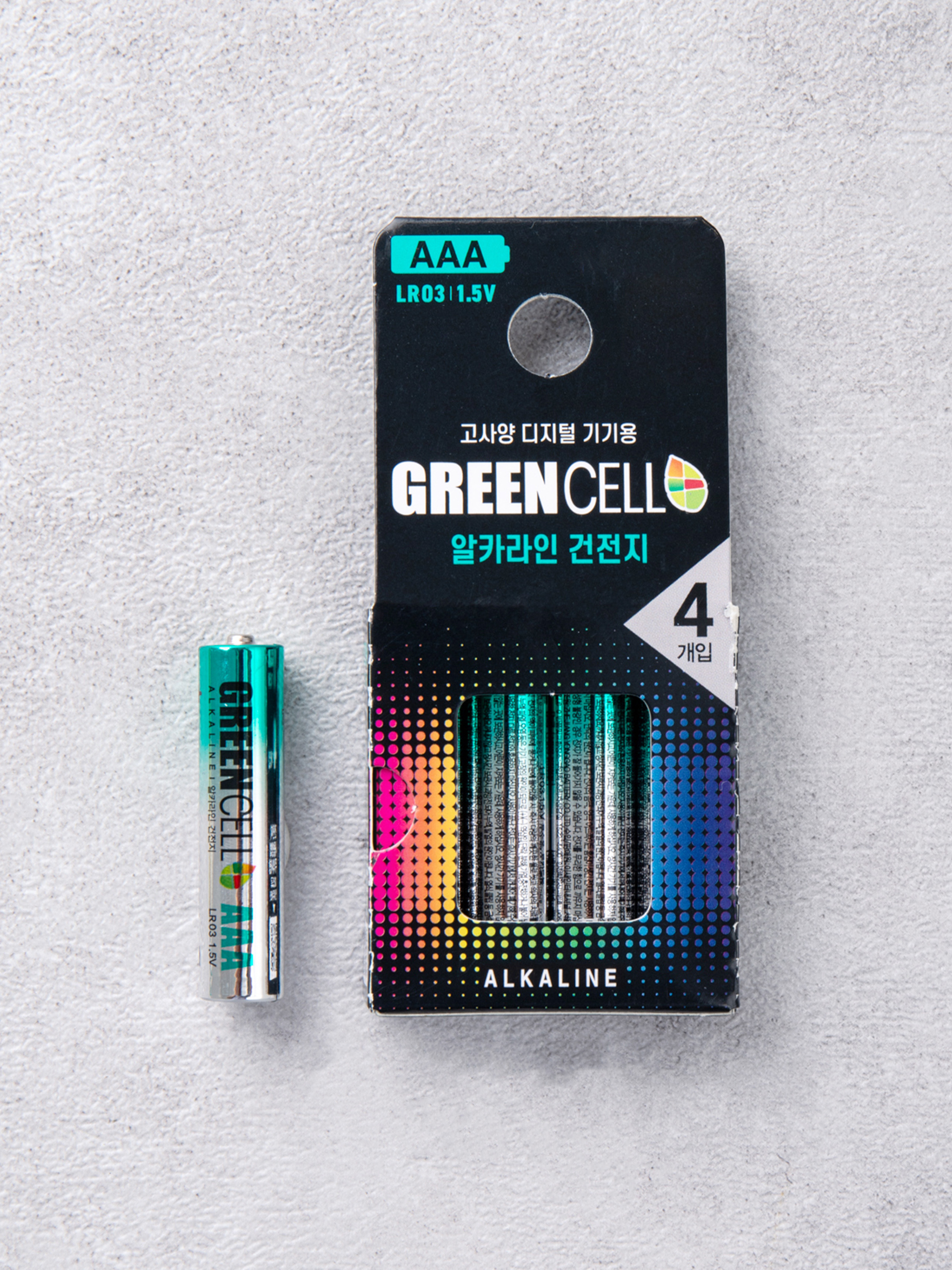 Alkaline batteries LR03 AAA 4 pieces