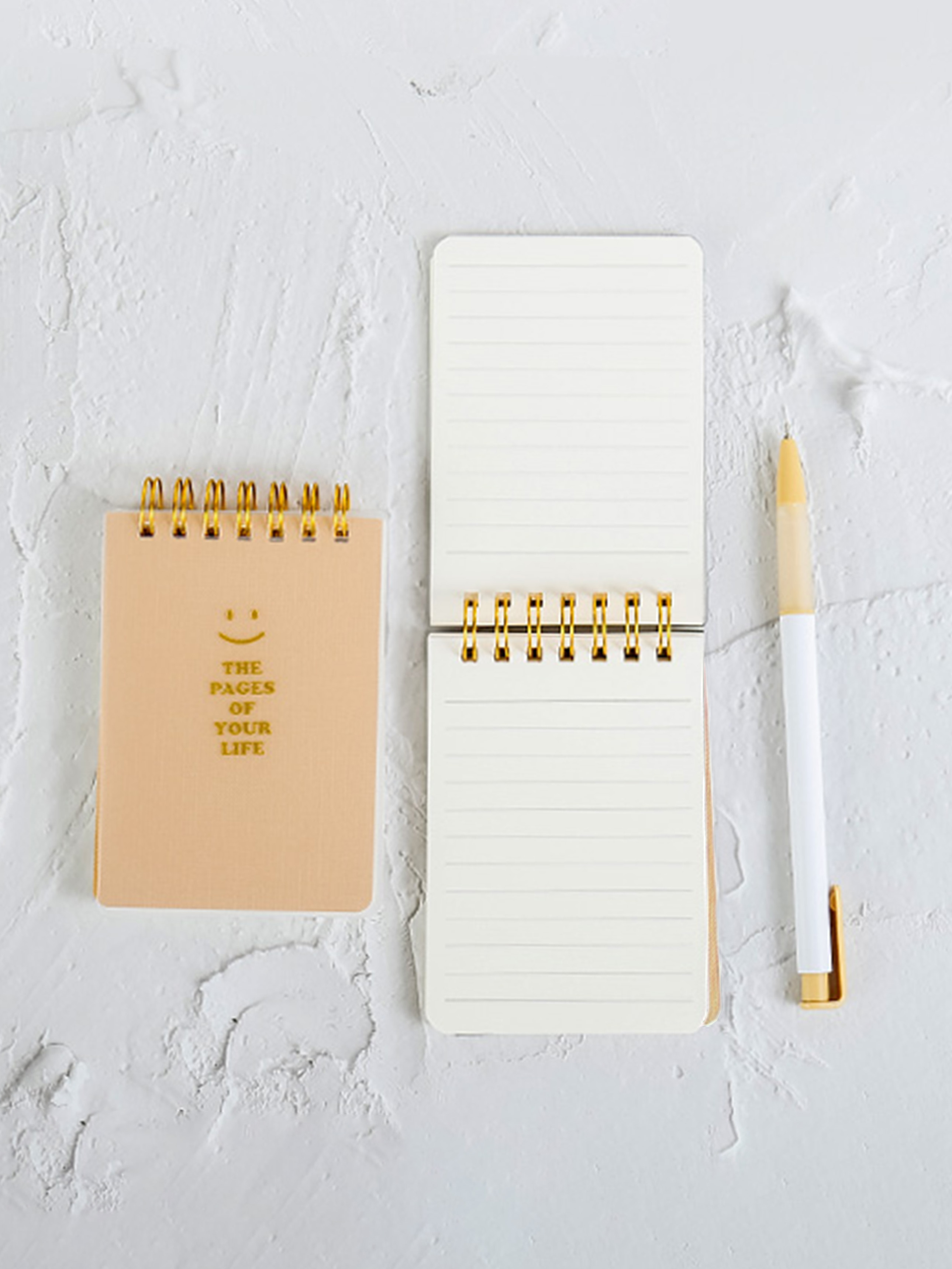PP cover wired notebook 2 volumes 80 sheets