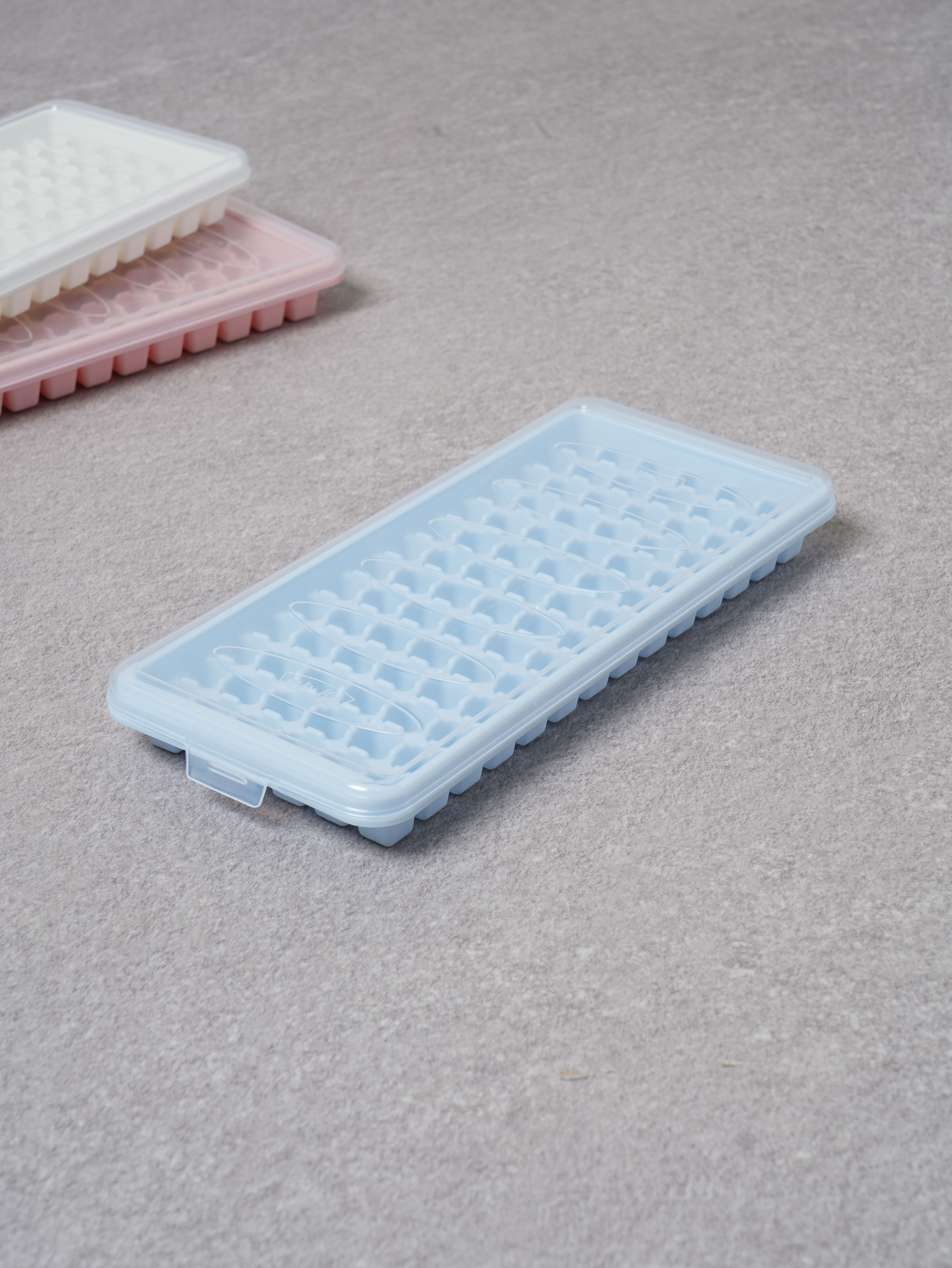 Square Ice Tray 84 Holes Blue