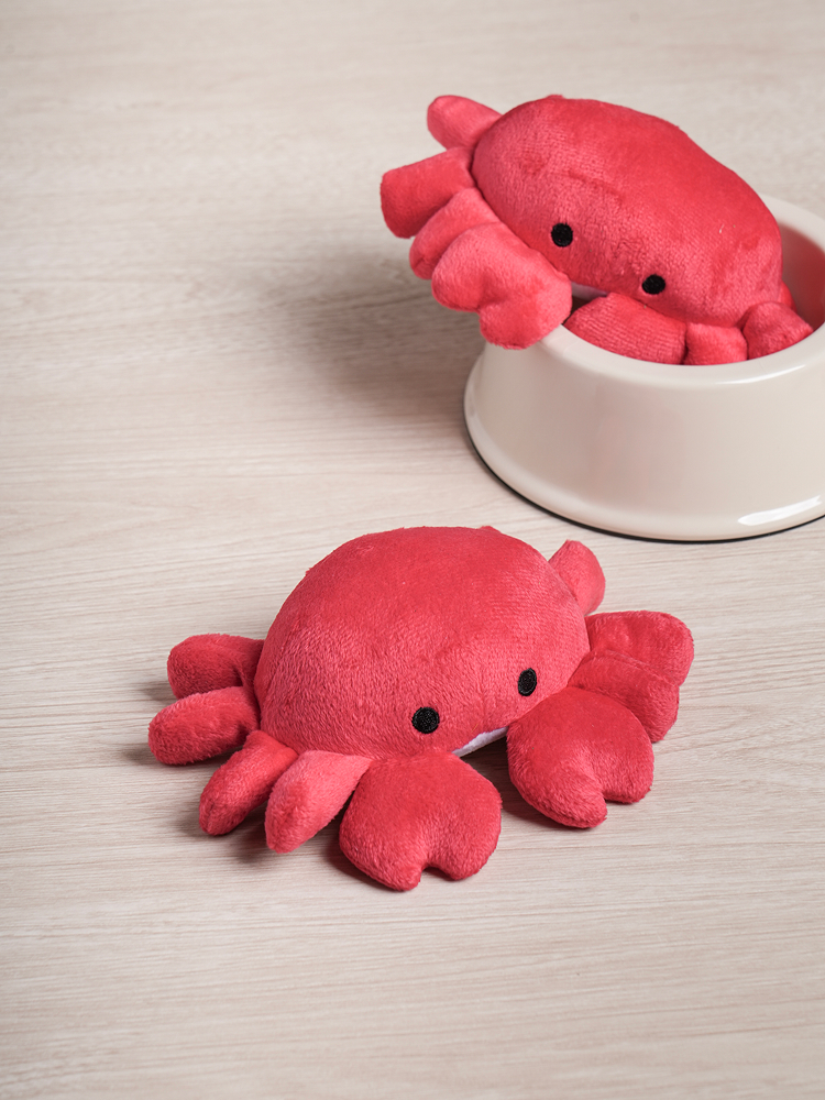 [Pet] Crab-shaped toy