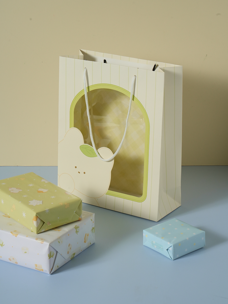 Dear Home Transparent Window Shopping Bag
