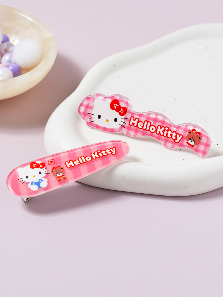 Hello Kitty wave pin 2pcs