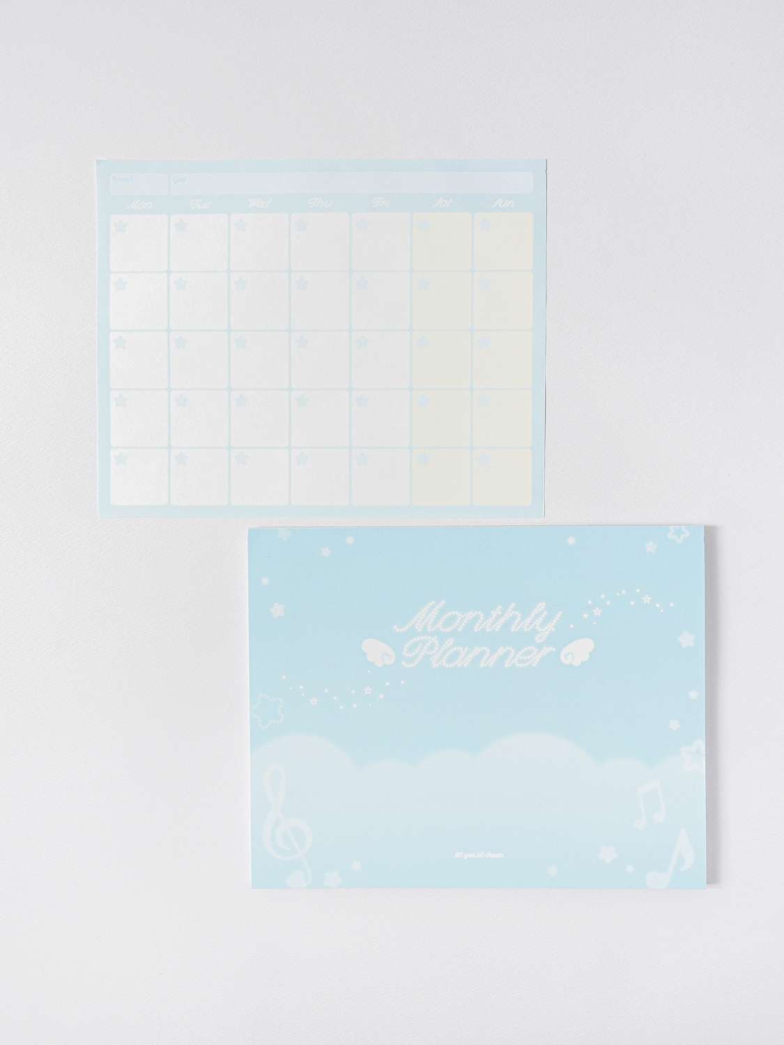 Angel Core Monthly Memo Pad 60 pieces