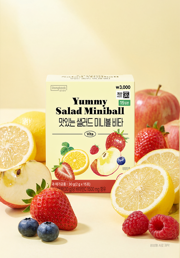 Dongguk Delicious Salad Mini Bowl Vita 15 packets for 15 days